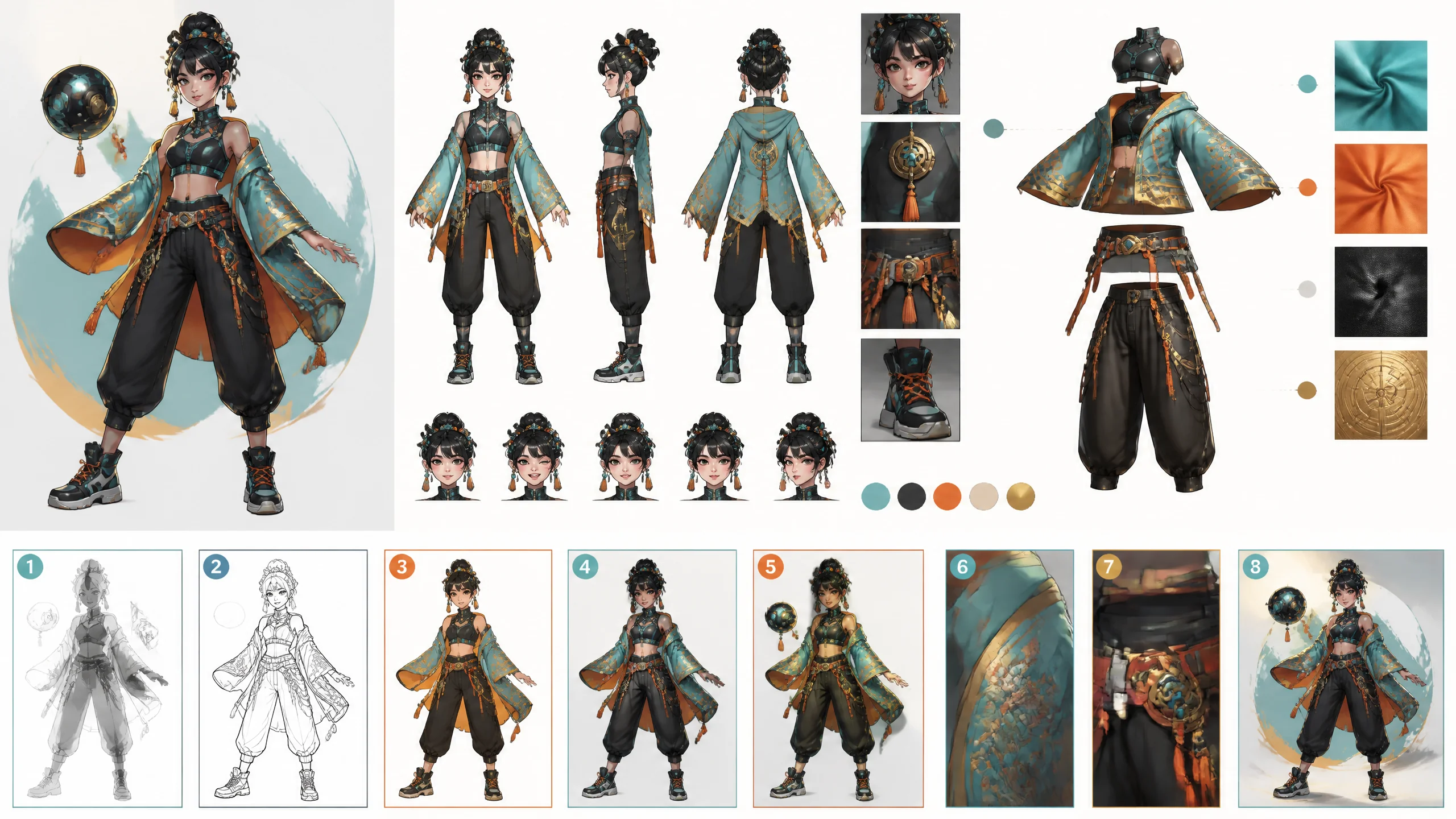 AI绘画人物服装怎么画？穿搭设计出图