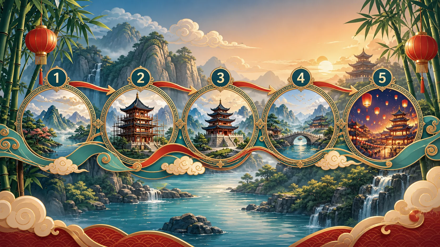 中式山水AI绘画怎么出水墨味？国画出图深挖