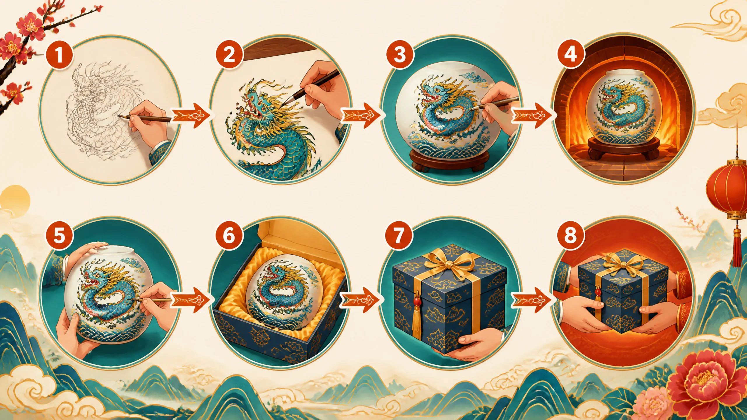AI中国风作品绘画怎么出？国风创作出图