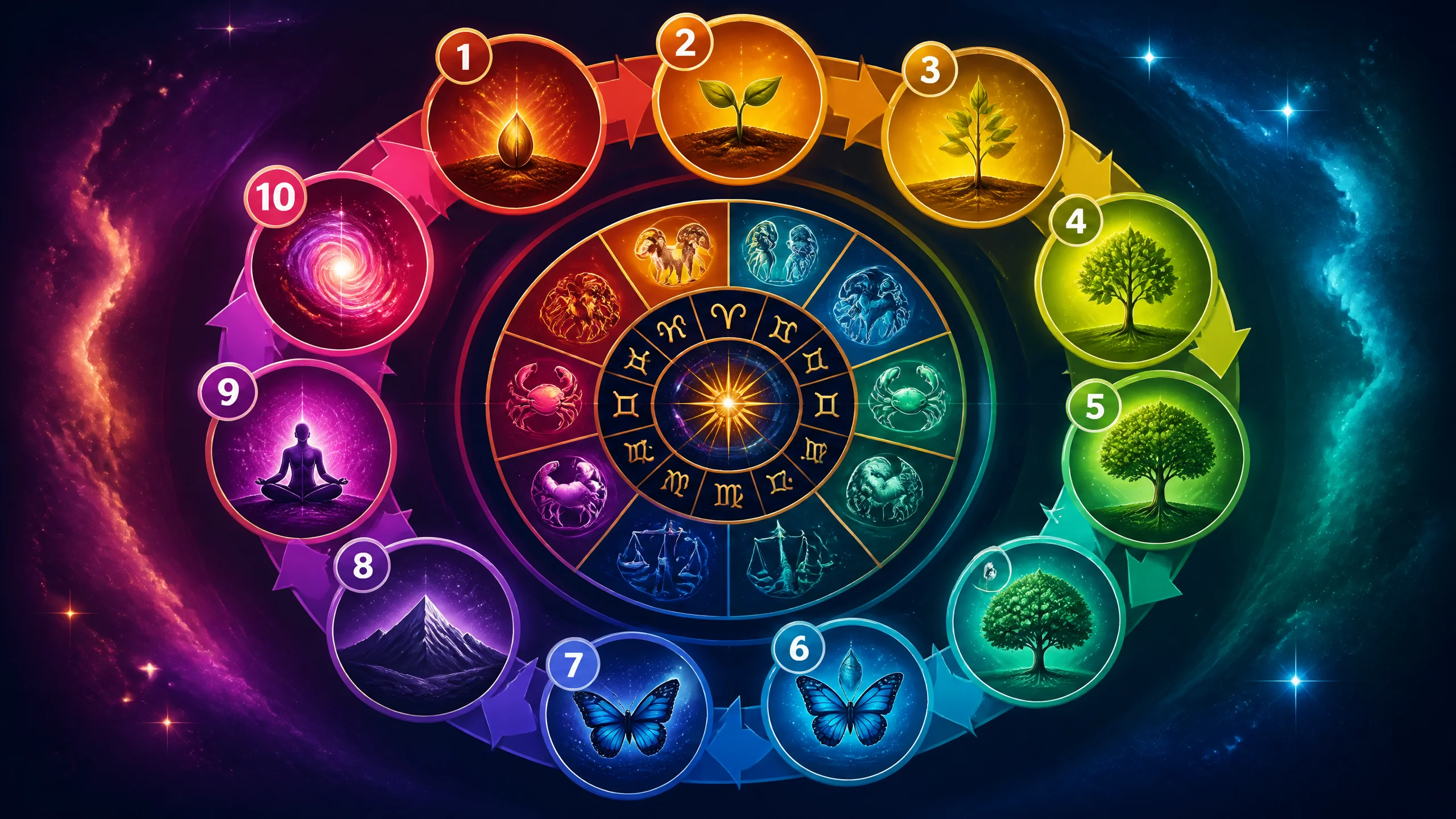 AI绘画星座图怎么出？星空题材出图