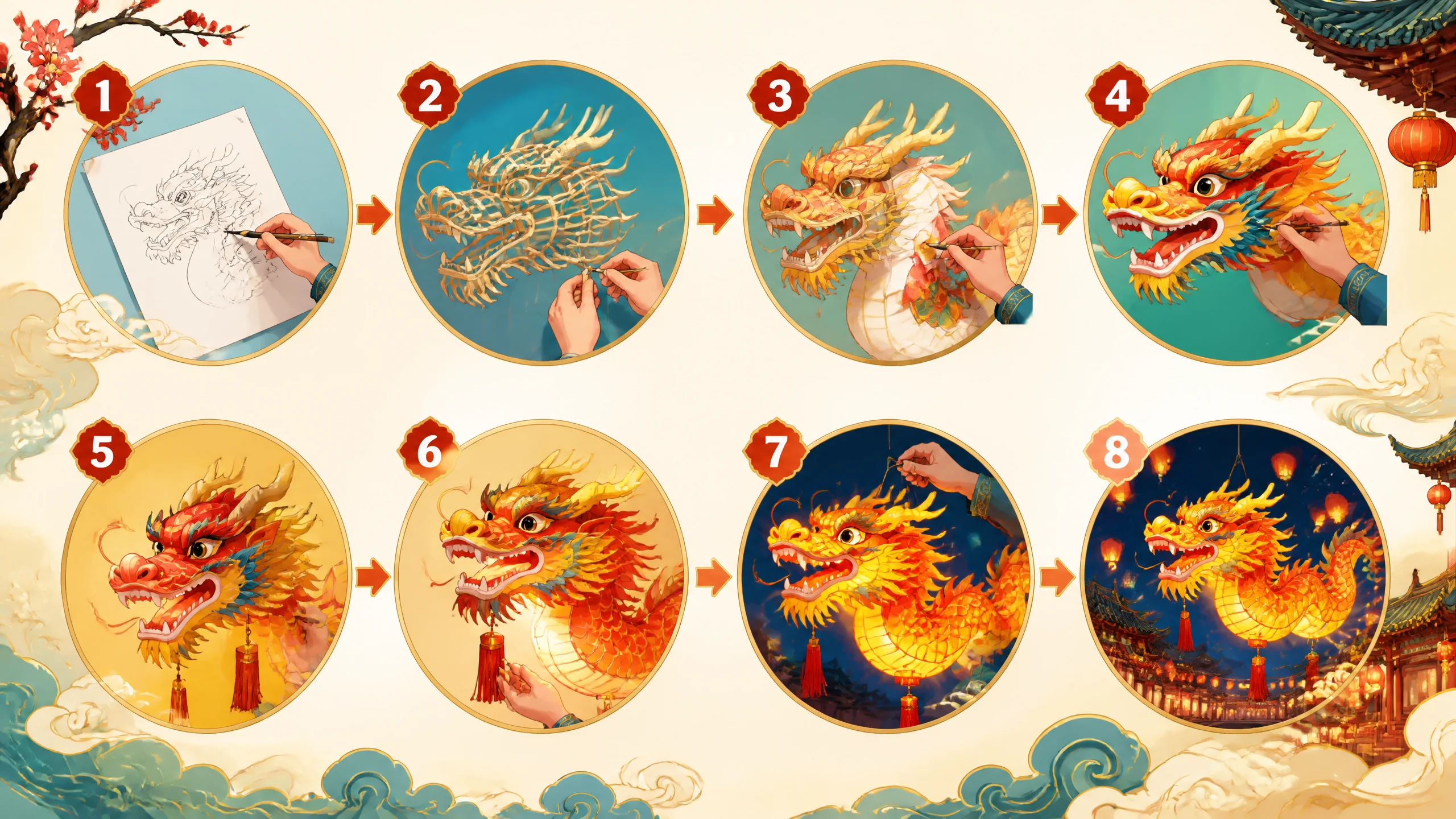 AI绘画法相天地怎么出？仙侠特效出图