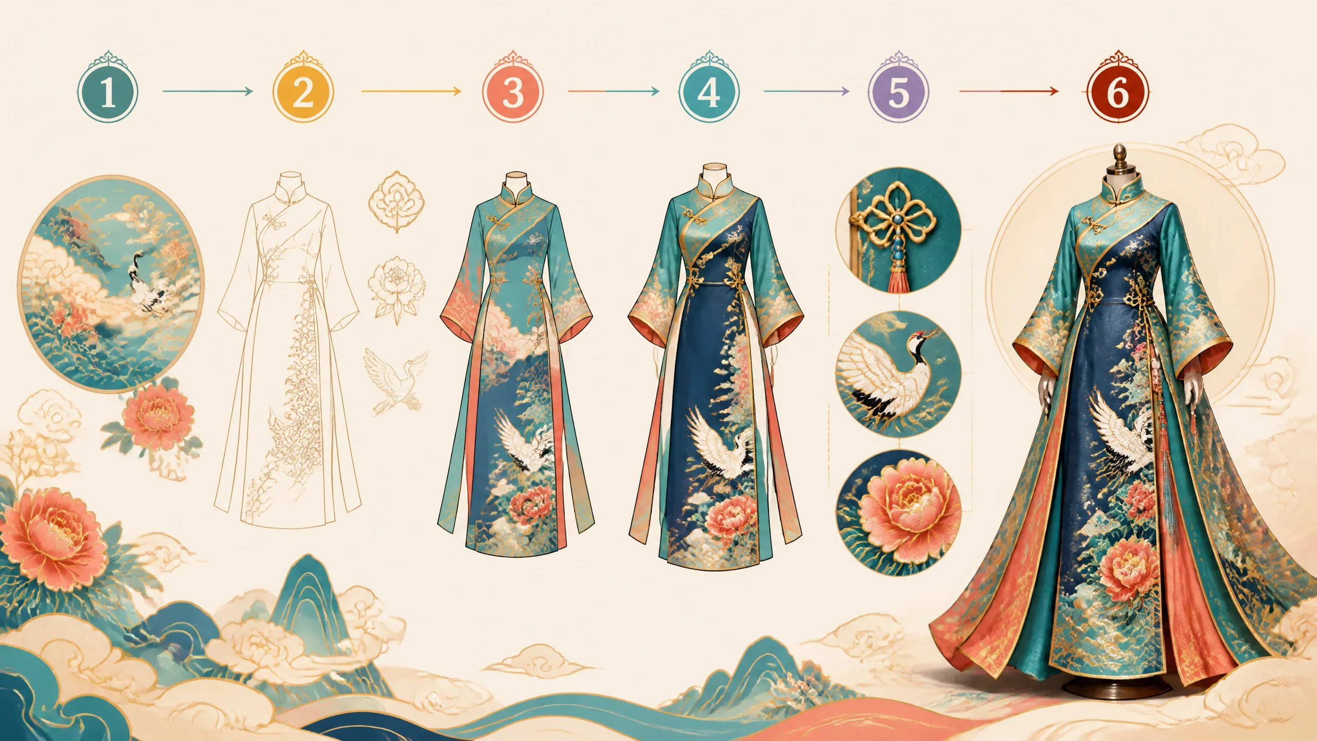 AI绘画民族服饰怎么画？传统服装出图