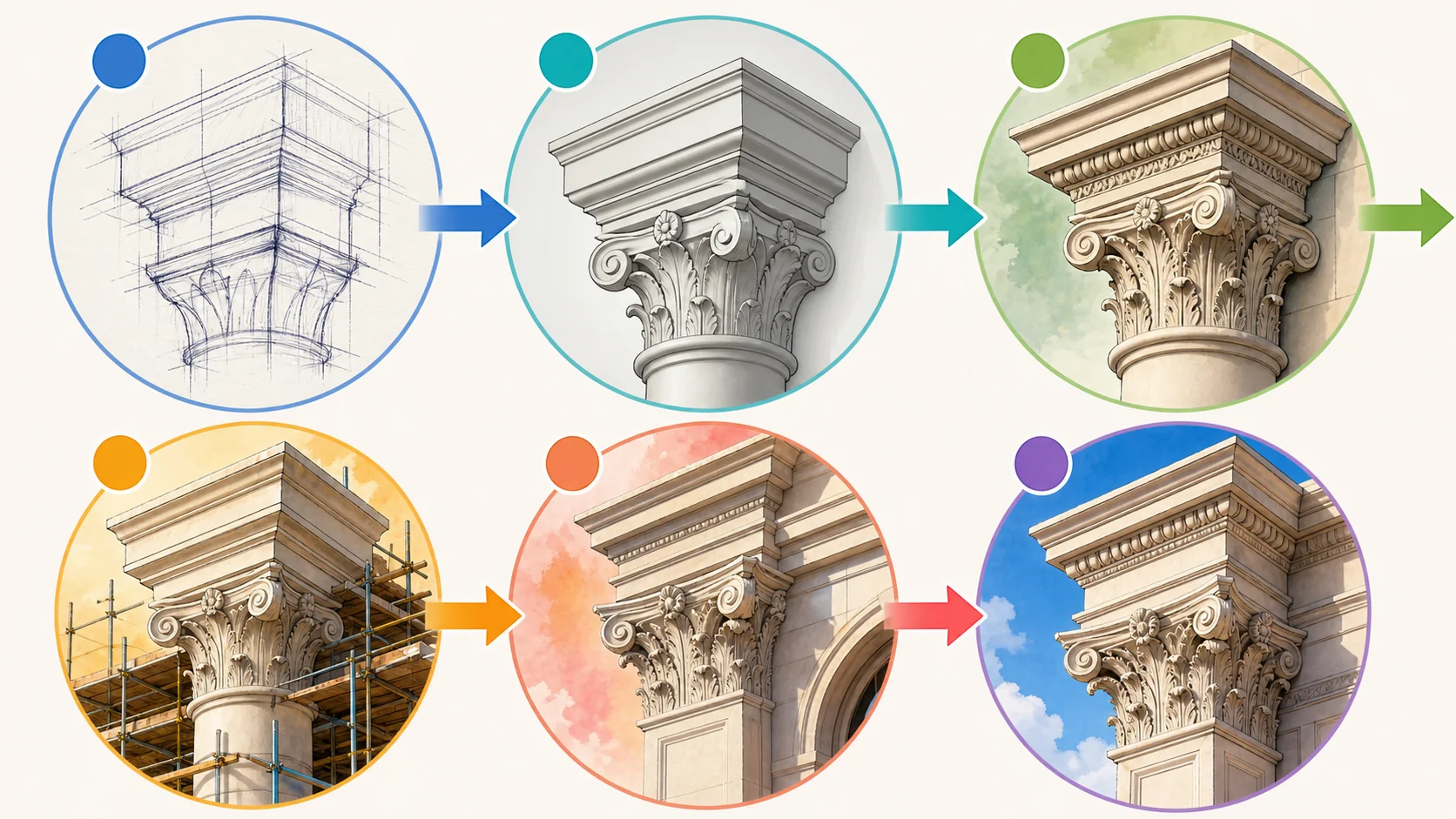 AI绘画欧式建筑怎么画？西式建筑出图