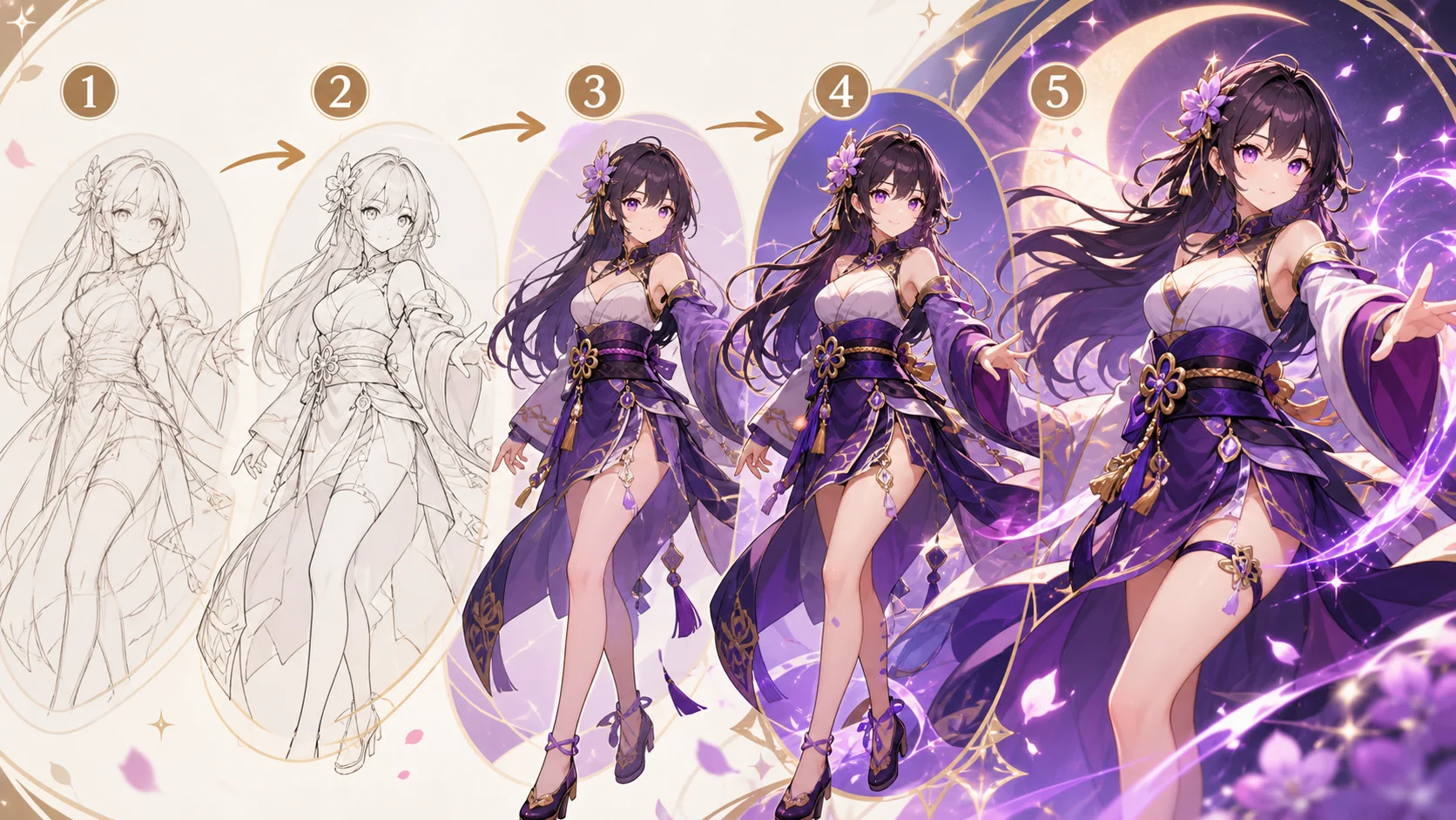 AI绘画机甲女武神怎么画？机甲少女出图
