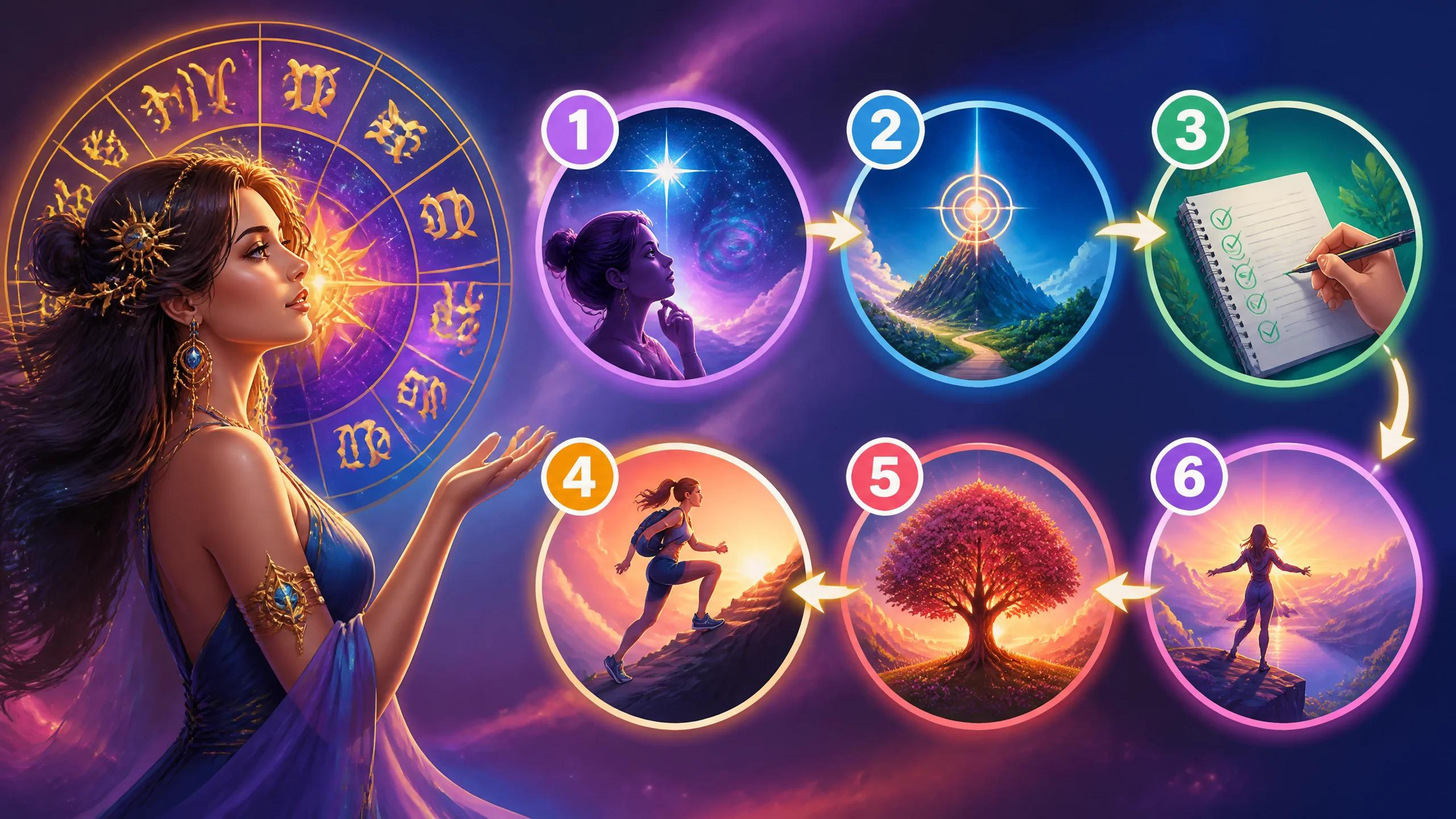 十二星座AI绘画女怎么出？星座拟人出图