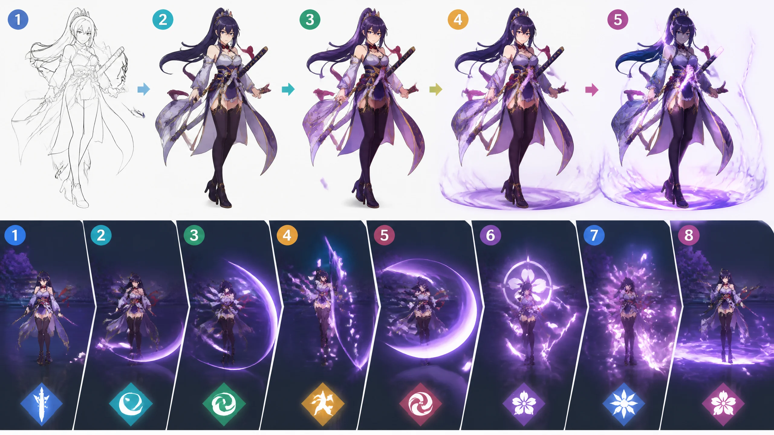 AI绘画樱岛麻衣怎么画？动漫同人出图
