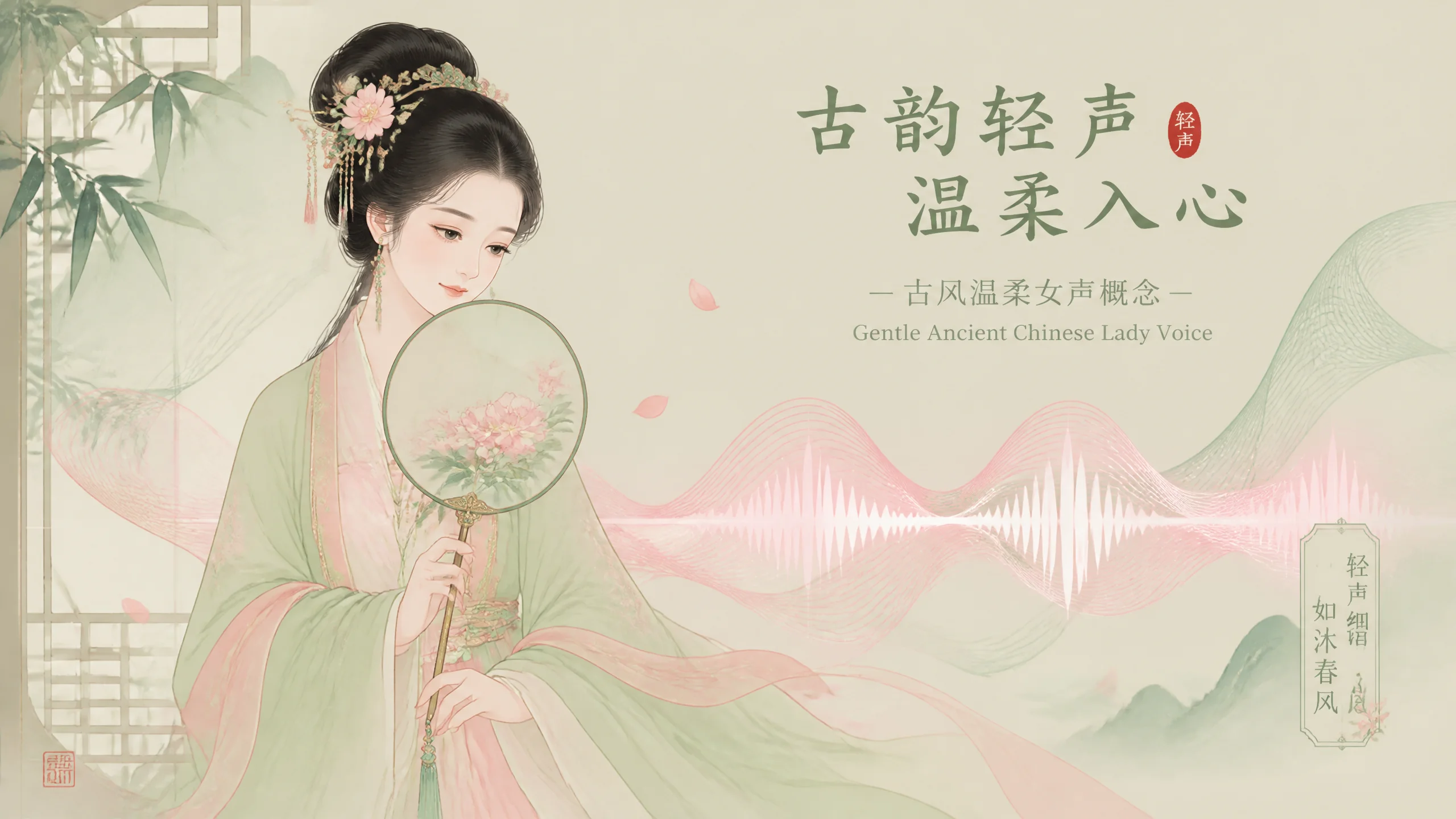 娘子AI配音怎么调？古风女子温婉音色