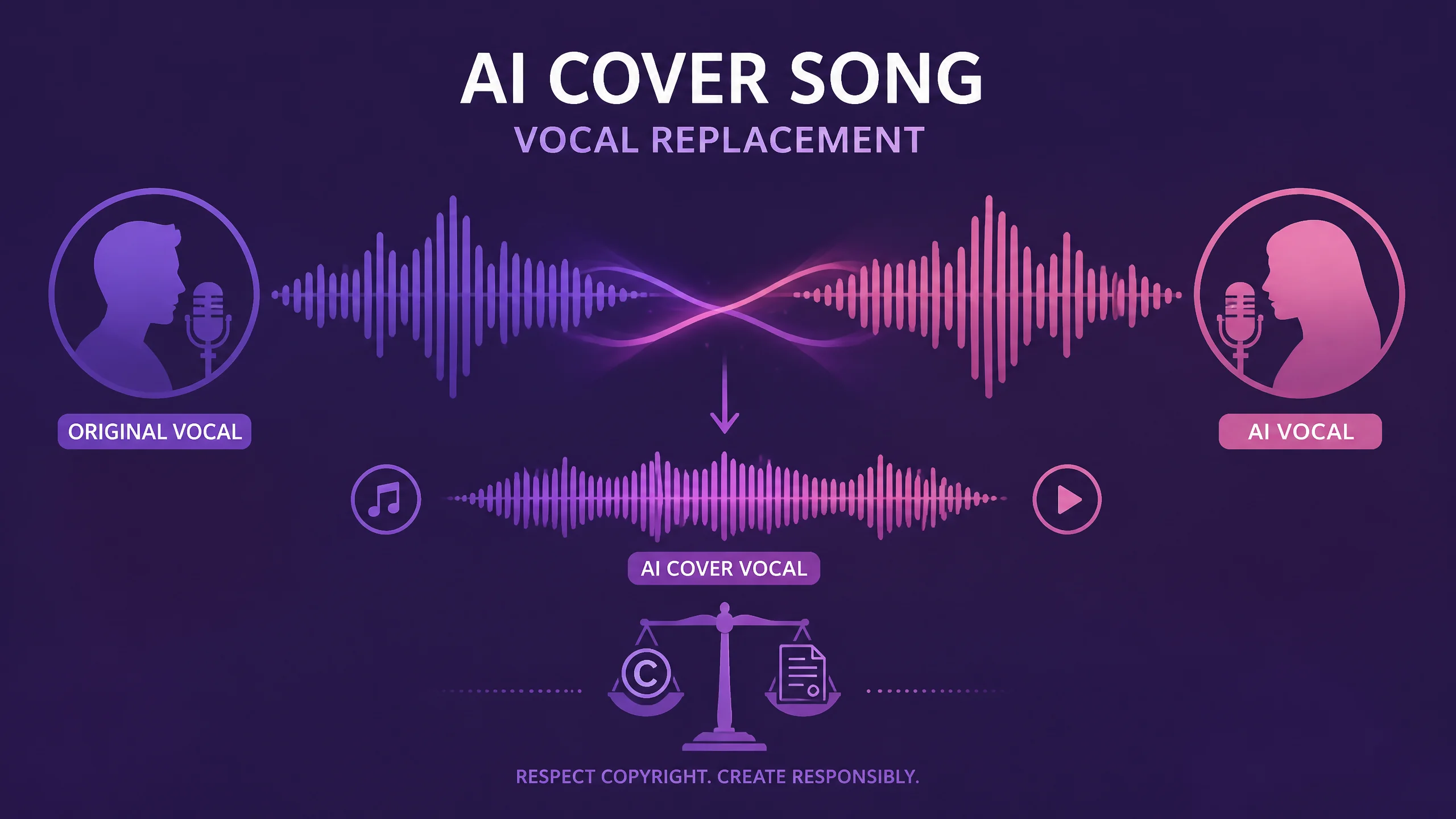AI翻唱配音怎么做？人声替换与版权