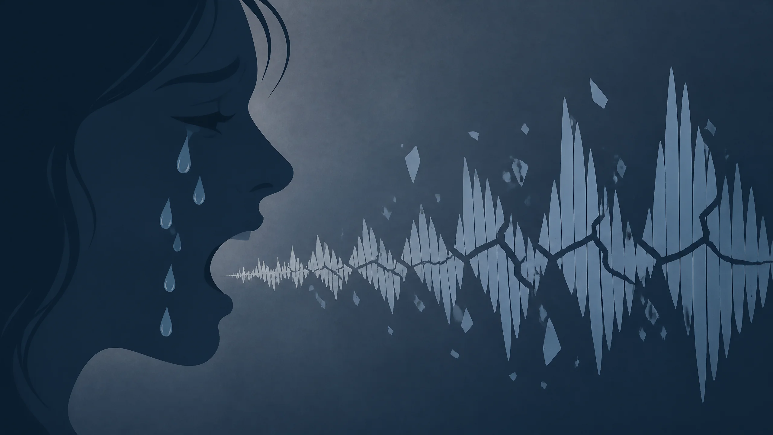 哭泣AI配音怎么调？抽泣哭腔音色