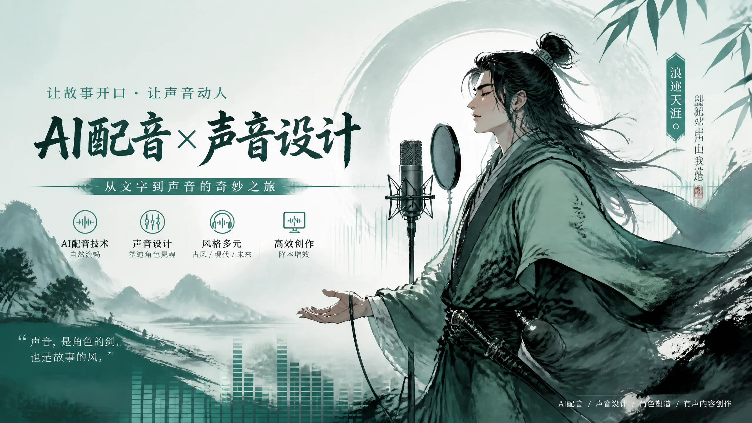 逍遥配音ai怎么配？角色音色从选声到调参的完整思路