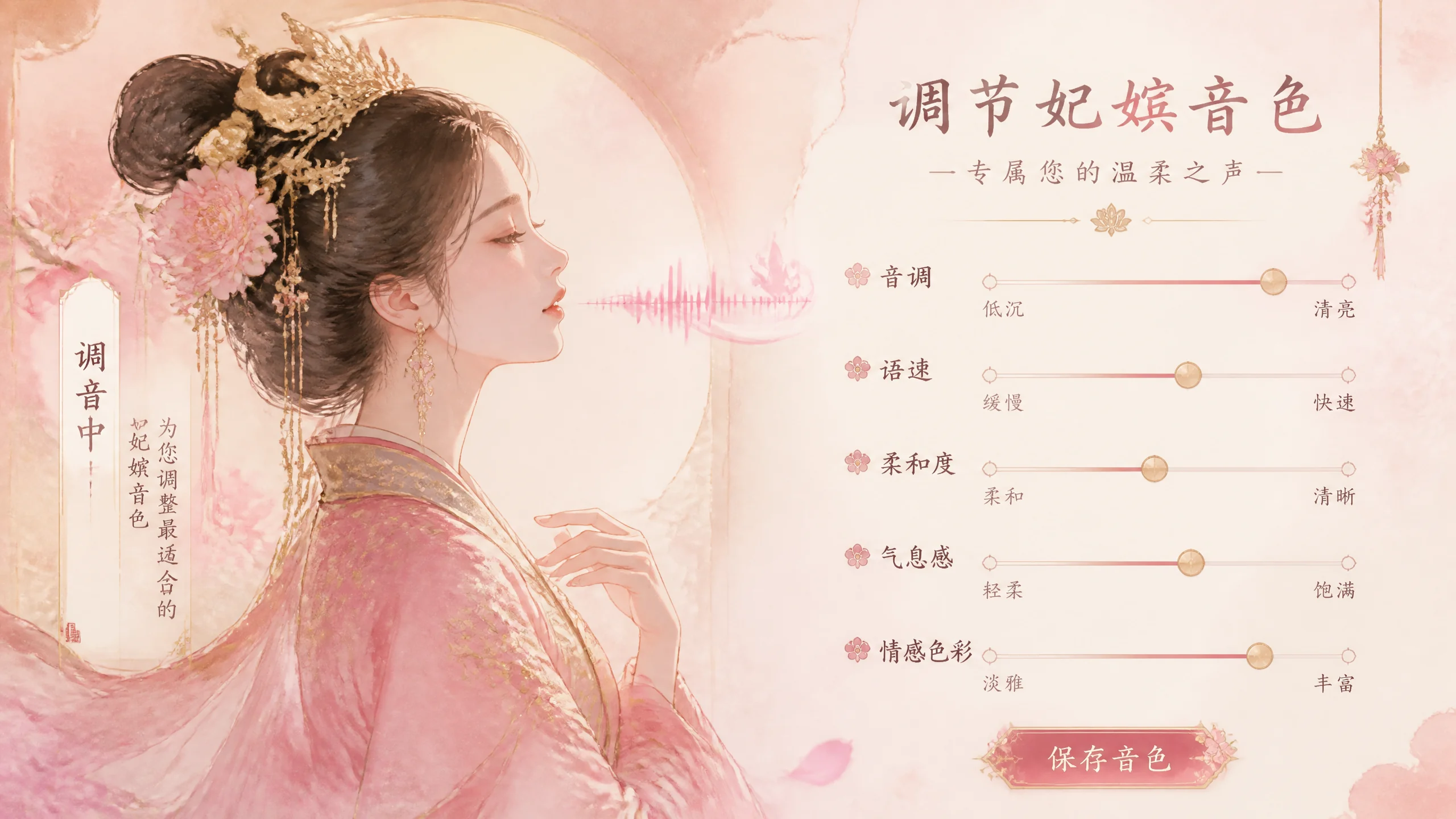 AI配音娘娘腔怎么做？娘系音色调参的几个关键点