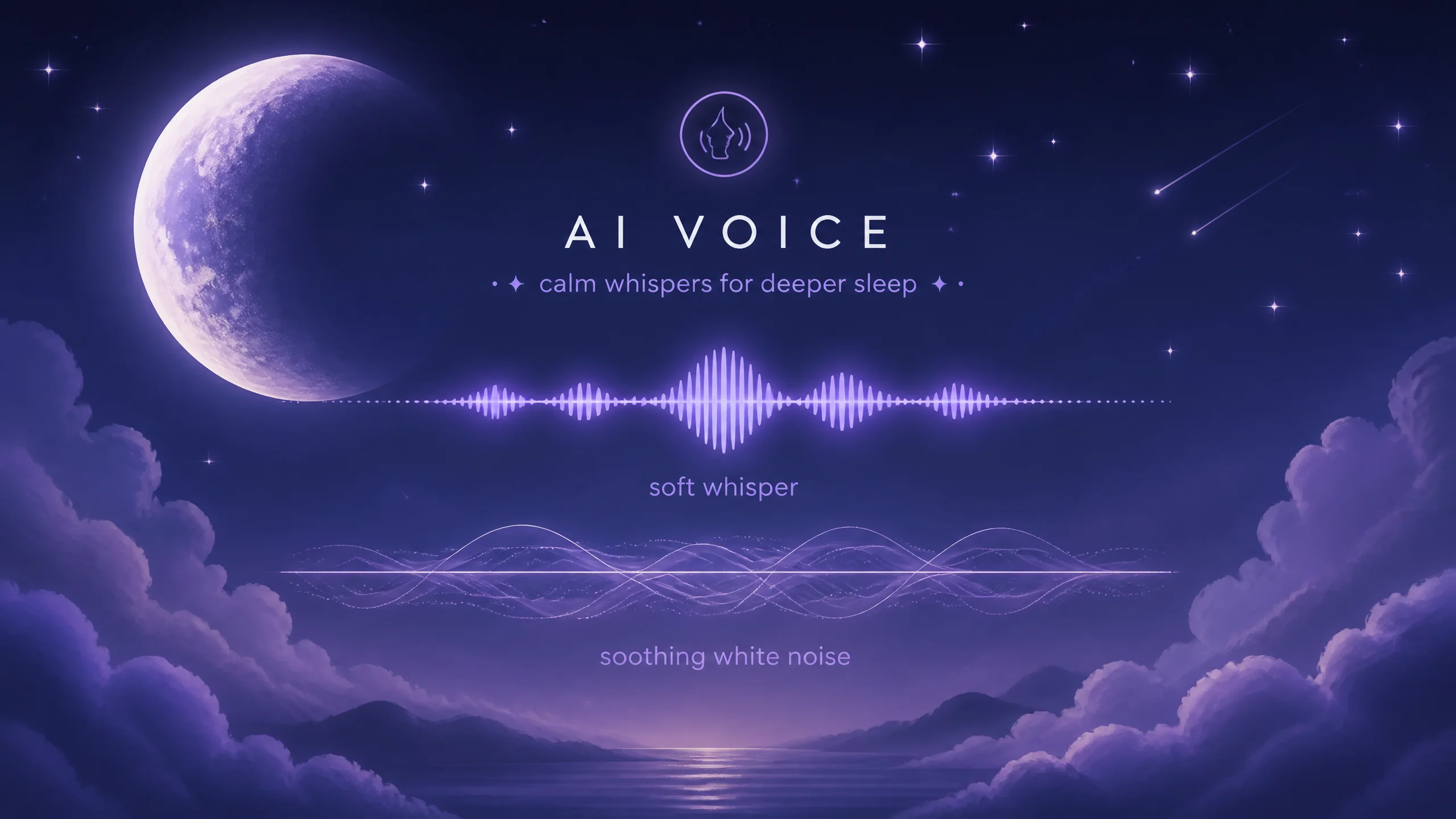 AI做助眠配音怎么配？低语白噪音与人声的搭配