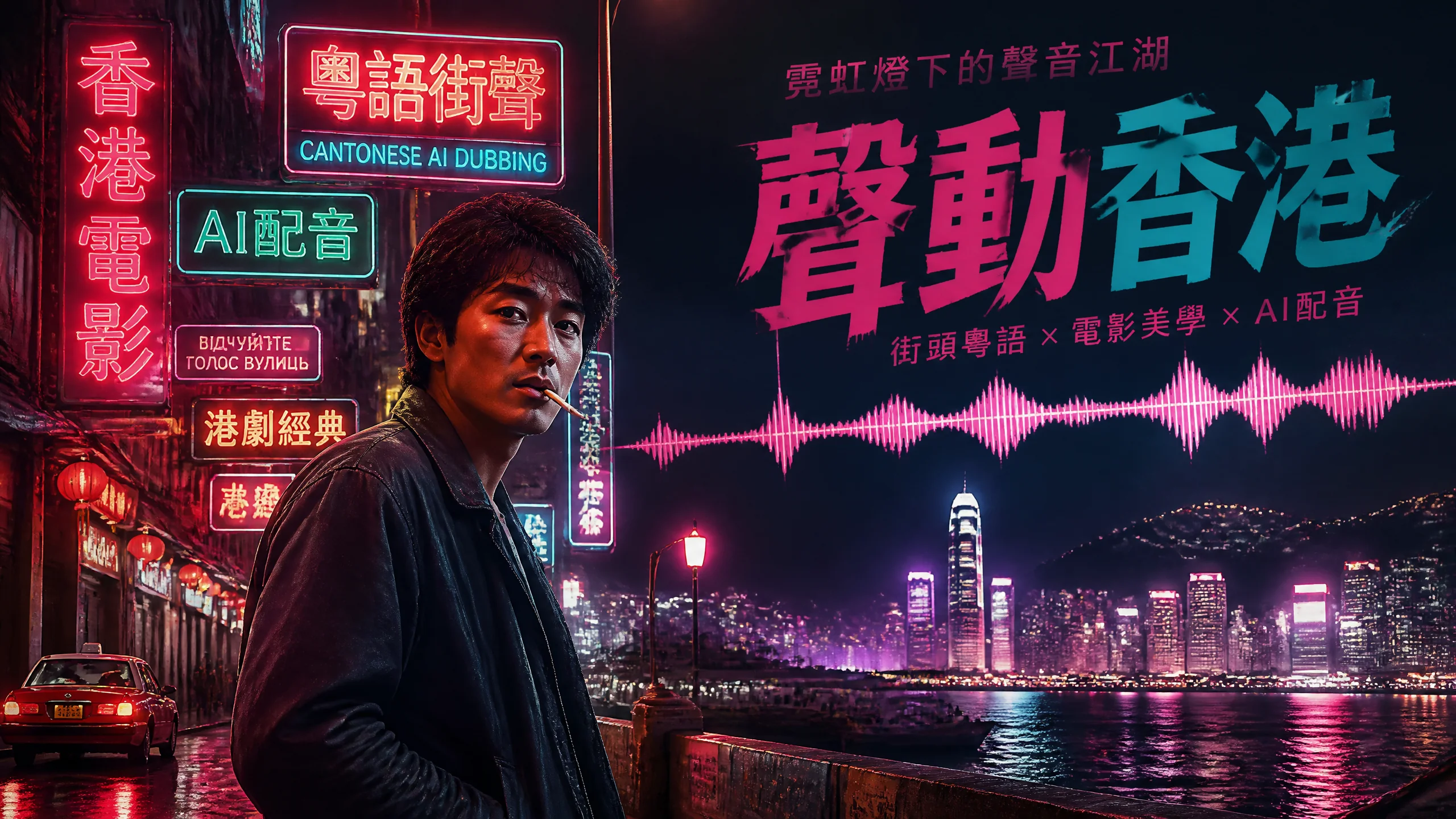 AI配港式粤语配音怎么做？港片腔的市井与江湖气