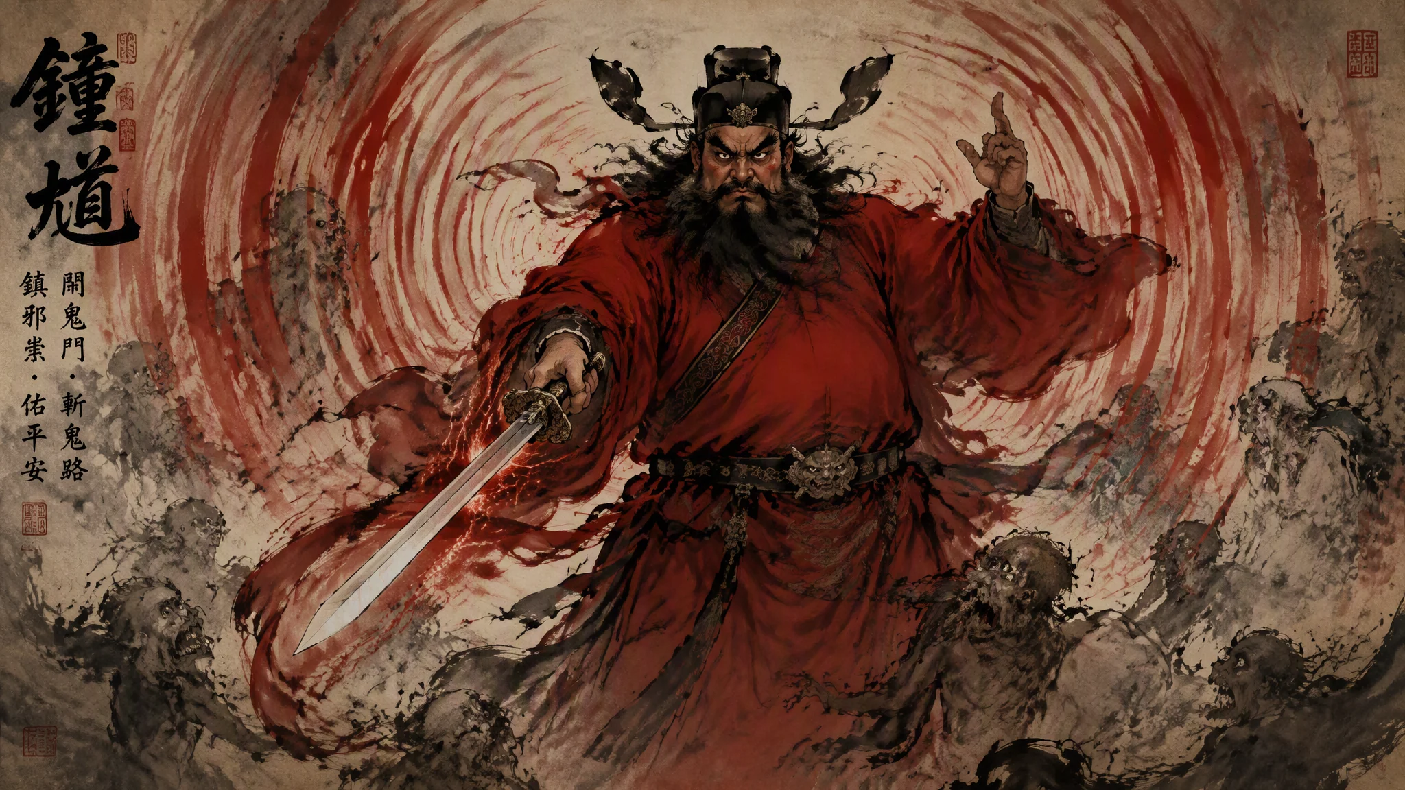 钟馗ai配音怎么配出威严？捉鬼大帝的声线和气场调参