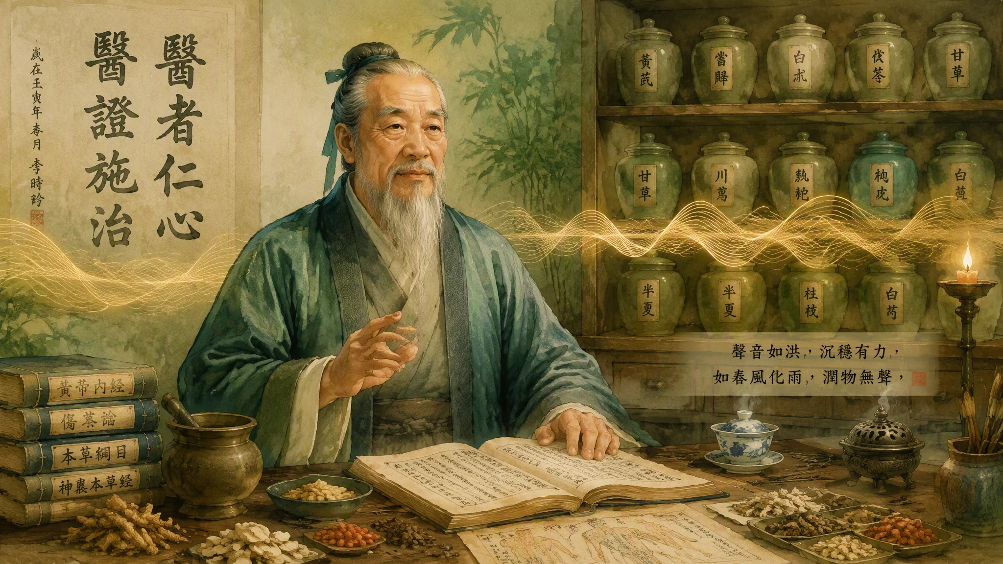 中医配音ai怎么调出那股老专家的沉稳药香味？学者声线调参实录