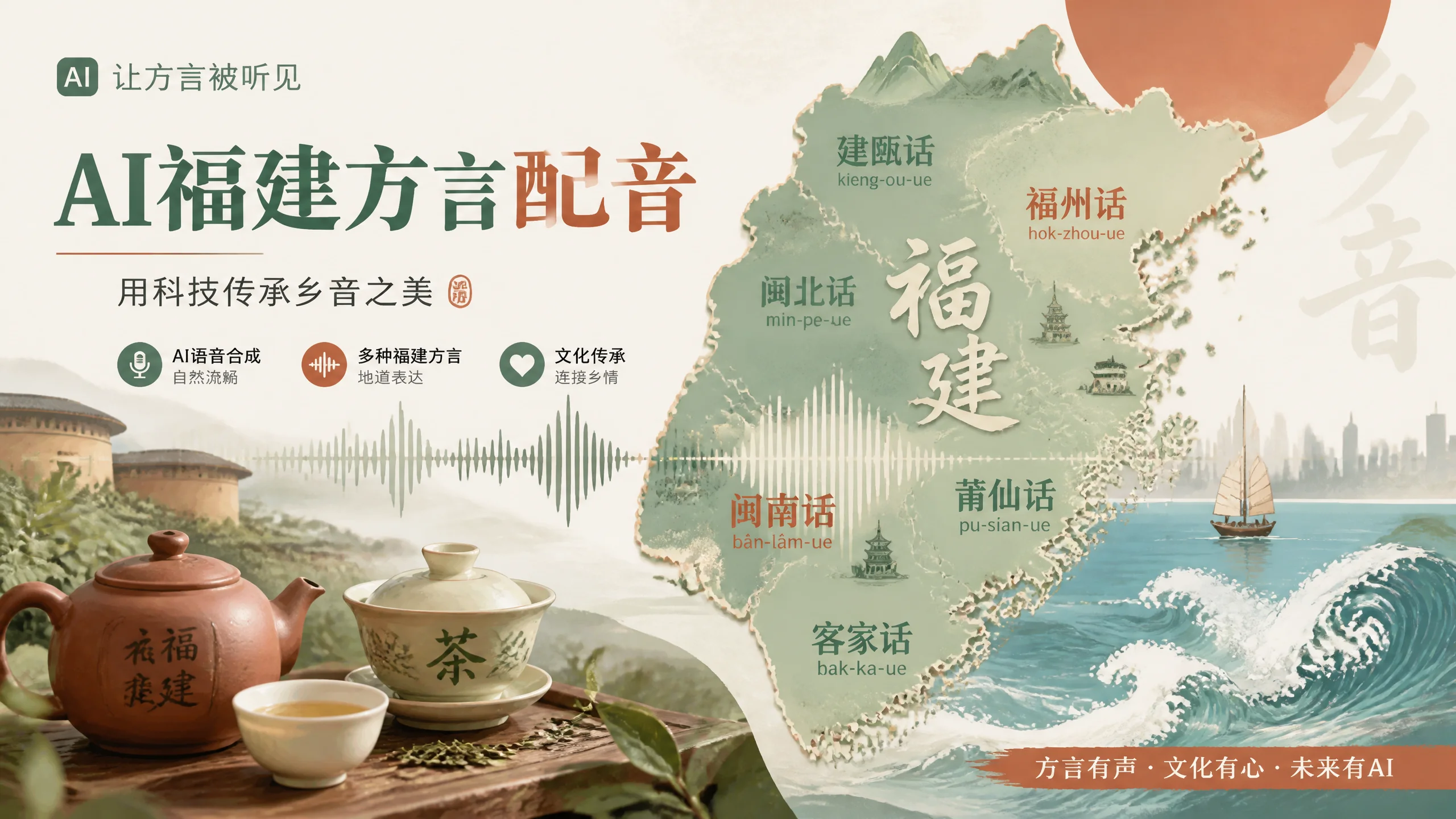 ai福建配音怎么调出地方味？闽南话音色与方言配音实战