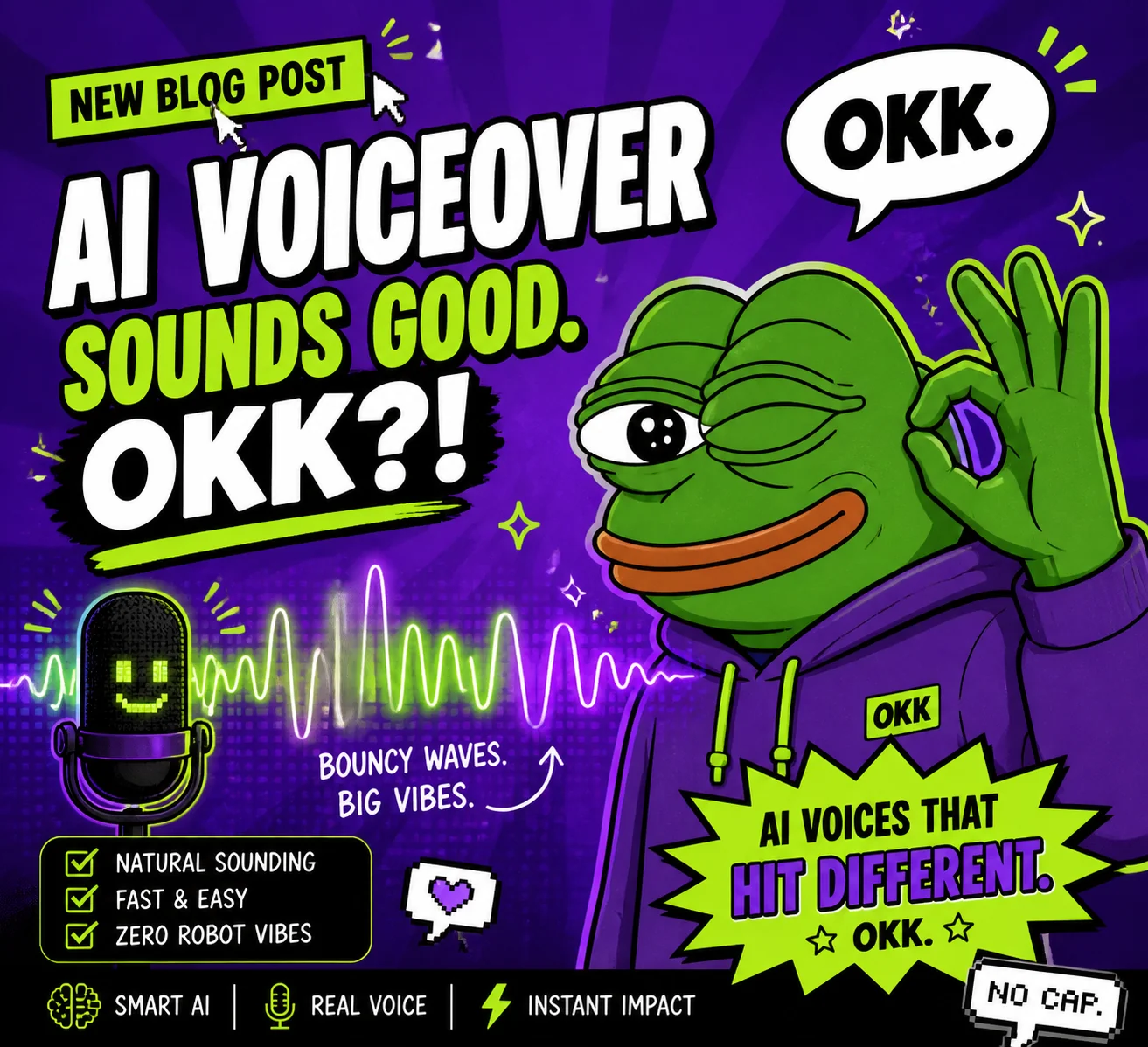 ai配音okk怎么做才有那股拽劲儿？干脆短促声线的调参甜区