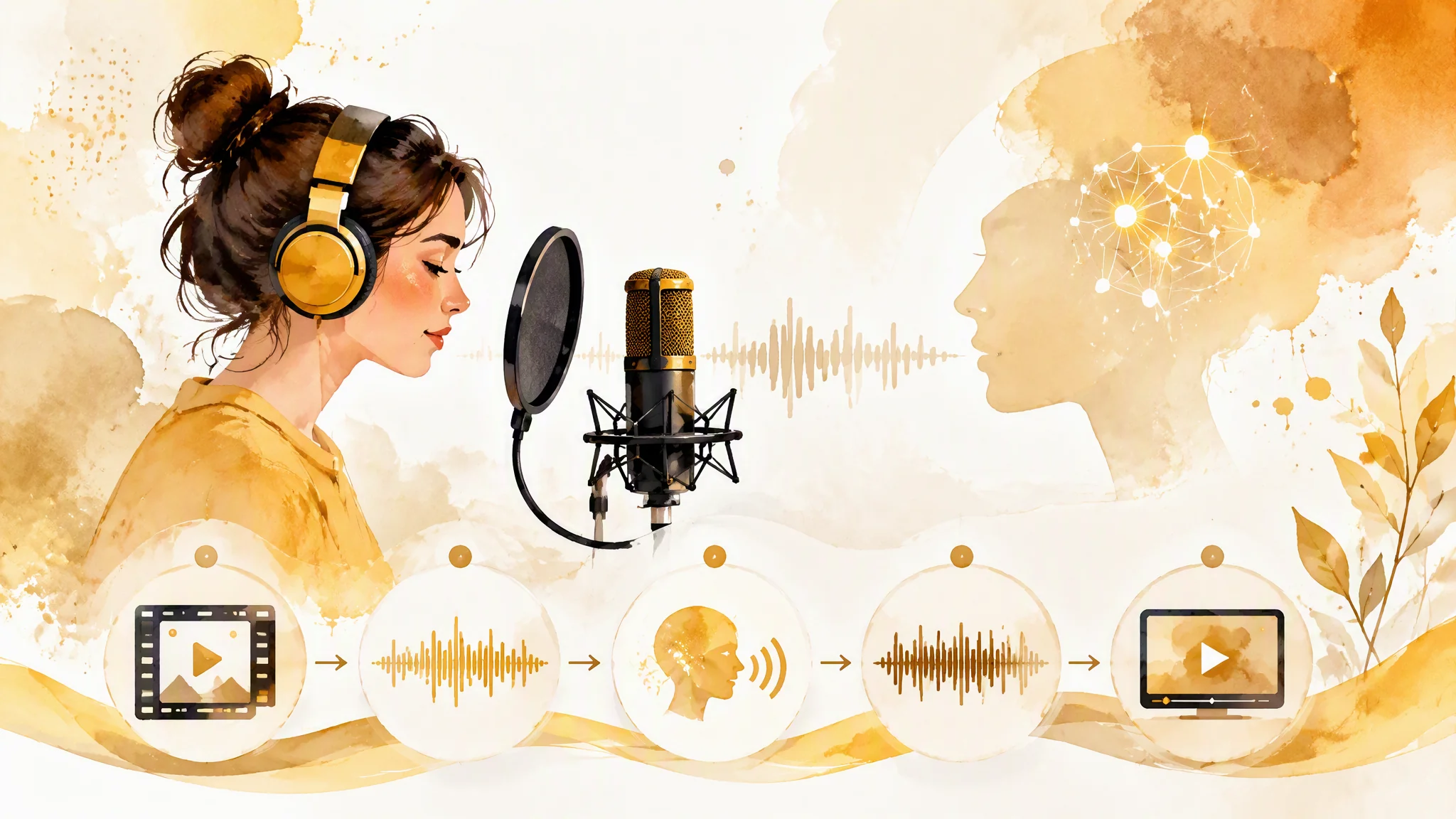 配音乐ai怎么做不抢戏？人声和BGM音量咬合的三组参数