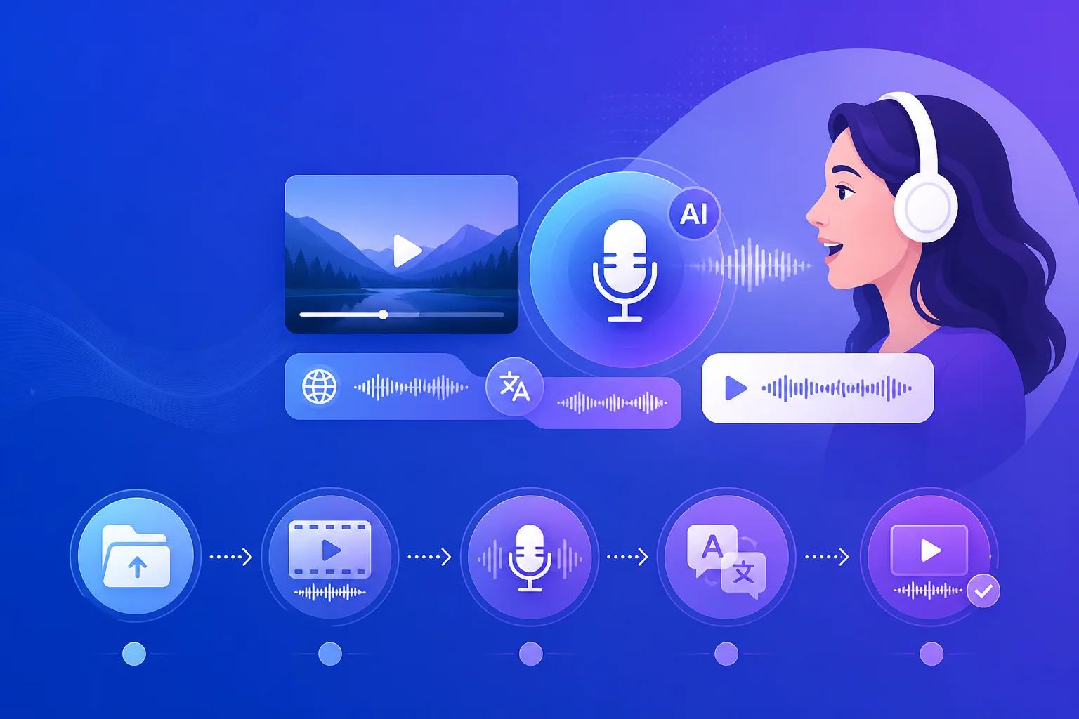 自行配音ai怎么搞？新手从选型到出片的完整流程与翻车