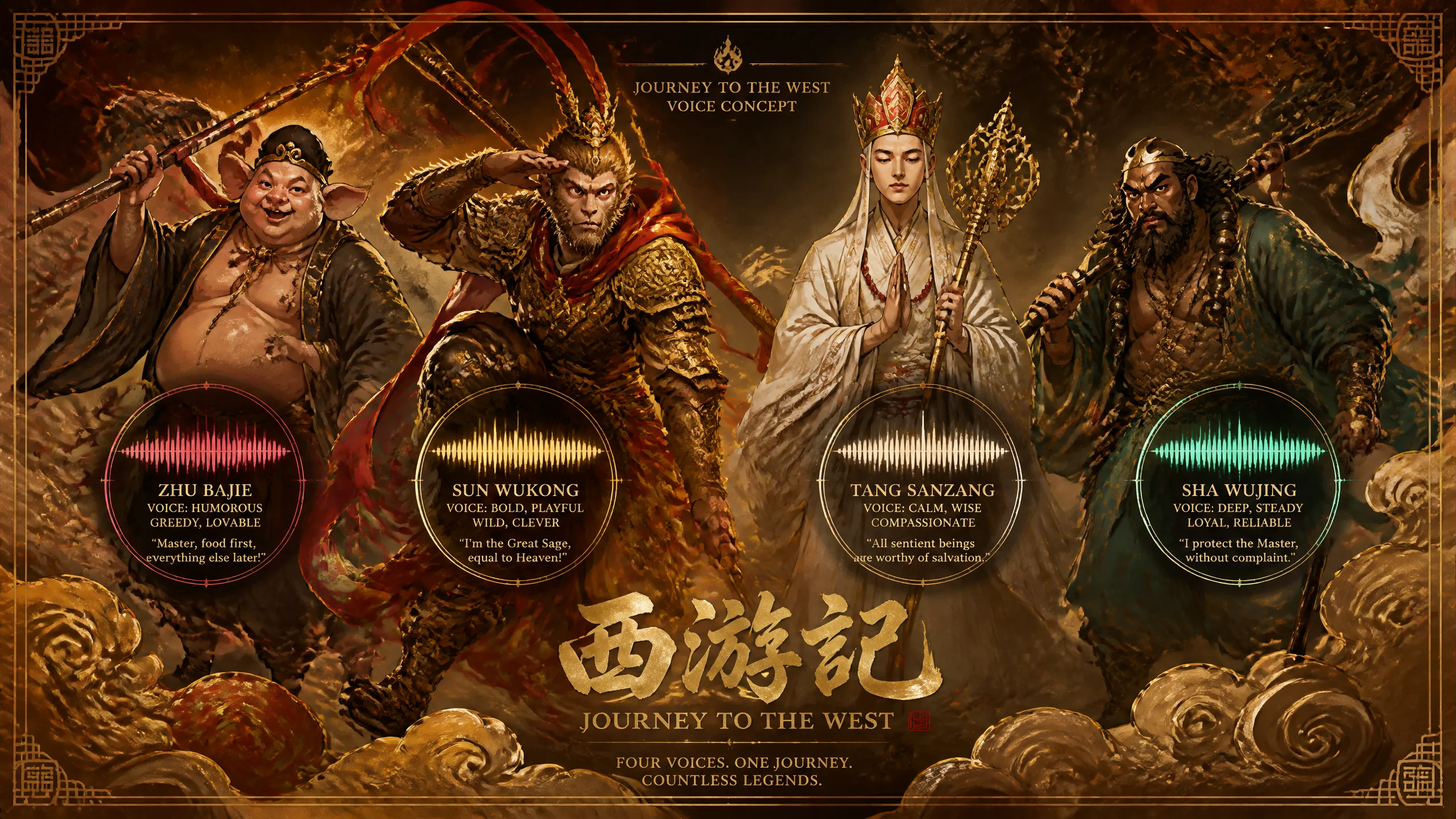 ai配音西游怎么做不出戏？经典角色群像的选声调参实录