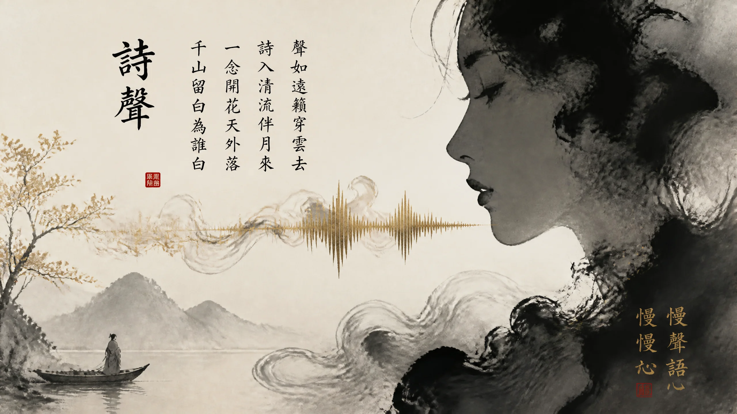 ai诗配音怎么配出韵味？慢韵停顿与声线选型实测