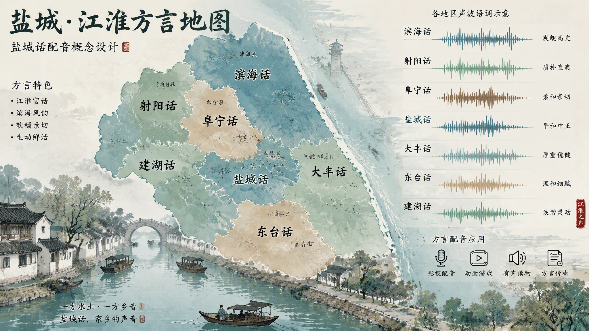 盐城配音ai怎么配出盐城味儿？江淮方言的实测调参避坑