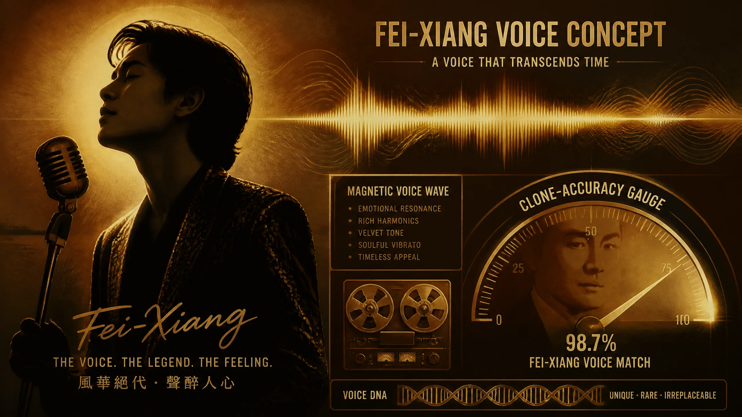 费翔ai配音怎么做才像本人？磁性浑厚声线克隆与调参实录