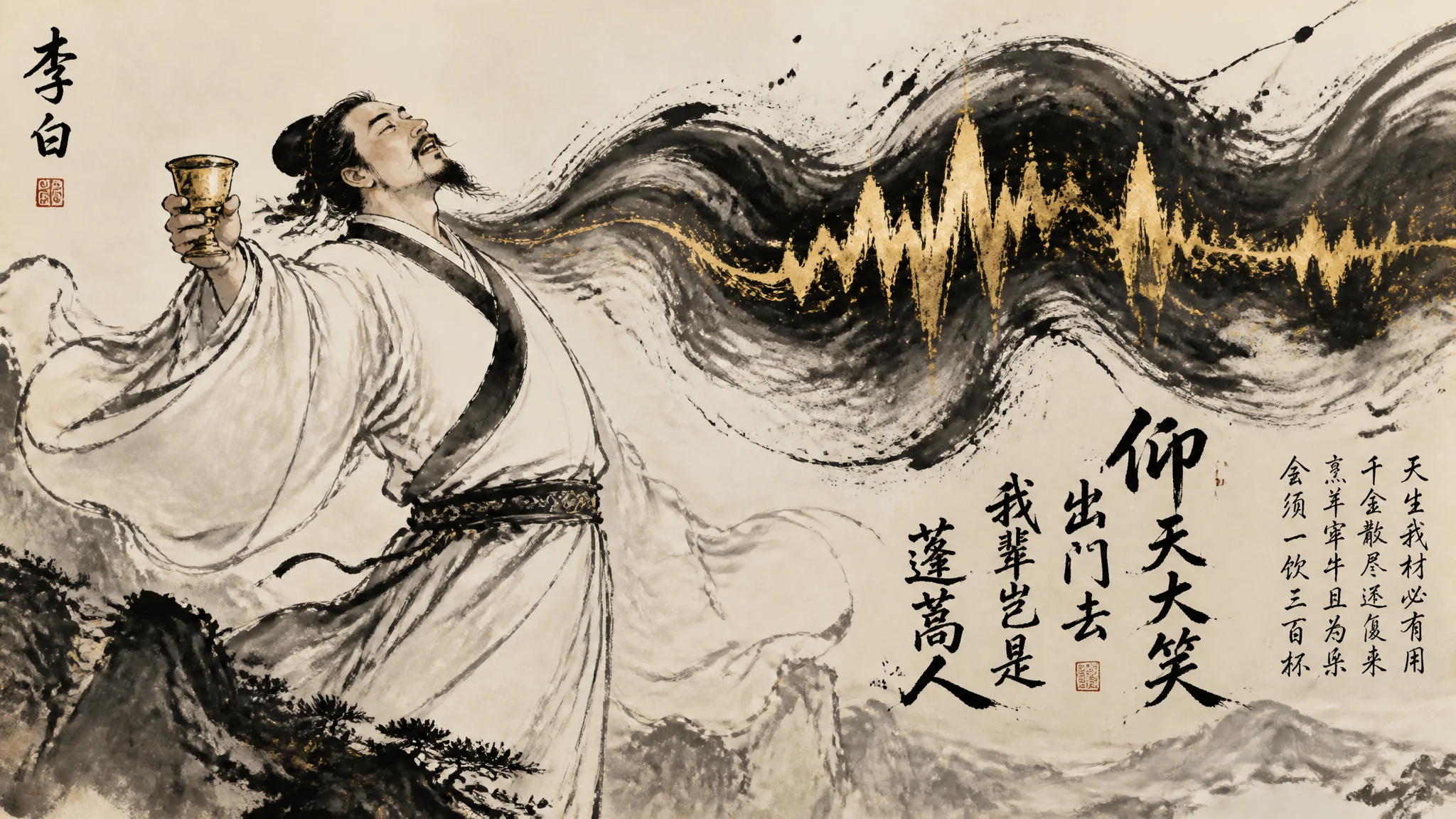 李白配音ai怎么调出诗仙味？豪放不羁声线的调参
