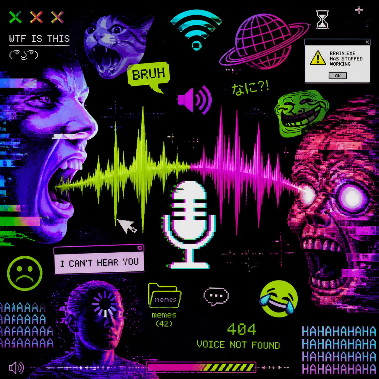 配音抽象ai怎么配出那种味儿？网络抽象风的实测调参
