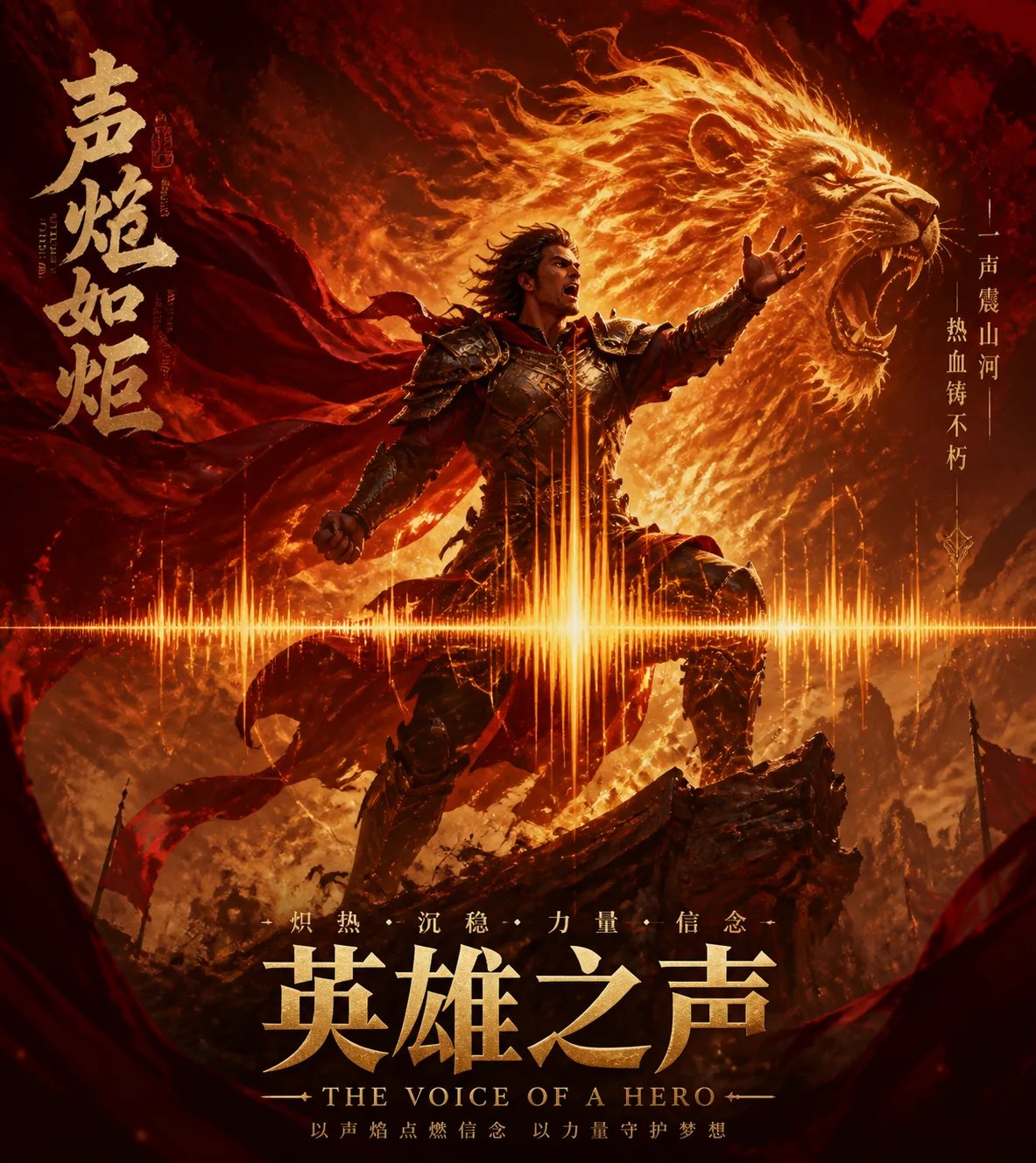 英雄配音ai怎么配出燃？把热血和厚重的度调准