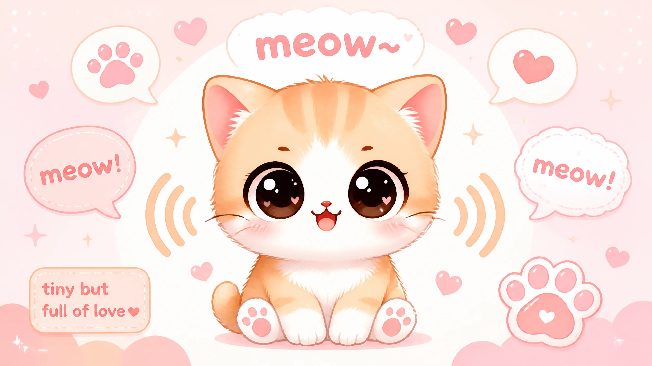 ai小猫配音怎么做？小奶猫角色的奶萌声线和喵叫配合