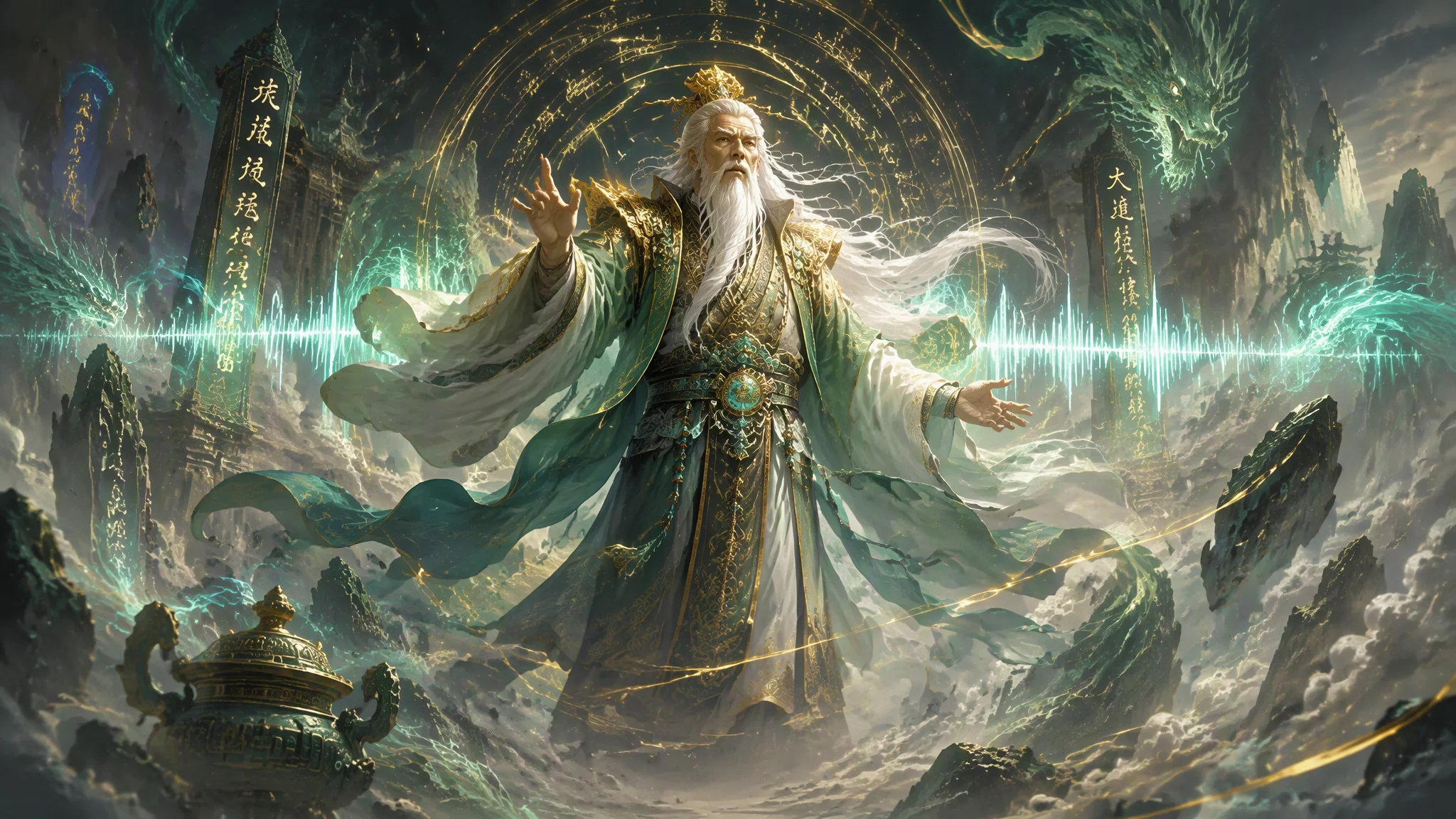 老祖配音ai怎么做？玄幻修仙里那种上古威严声的调参