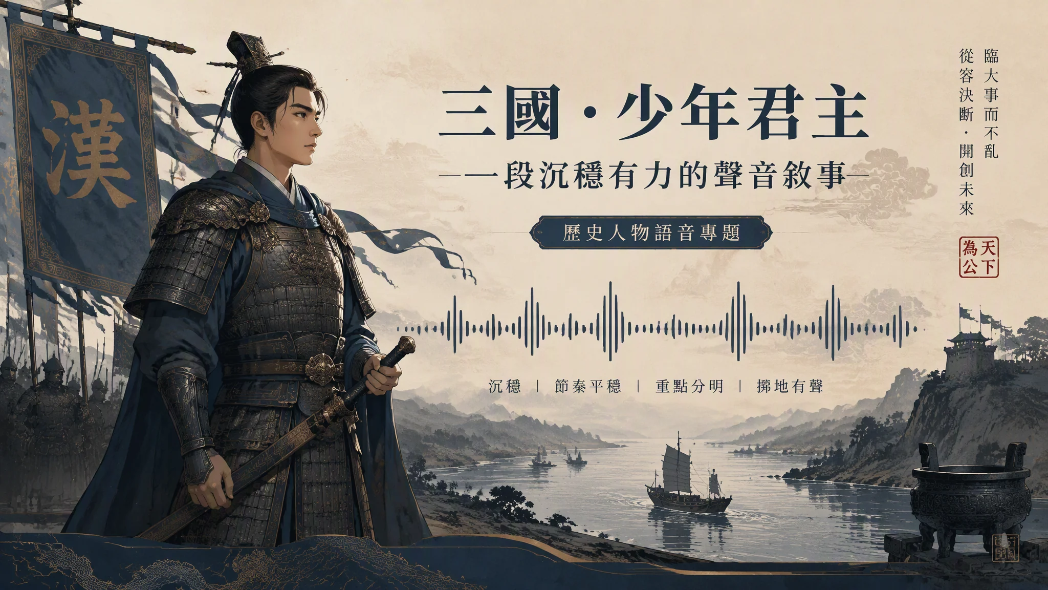 AI配音孙权怎么做？三国君主那种沉稳王者声线