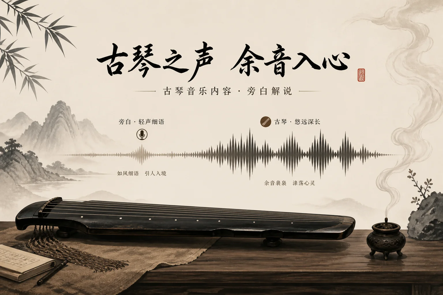 琴AI配音怎么做？乐器内容配音和琴声配合