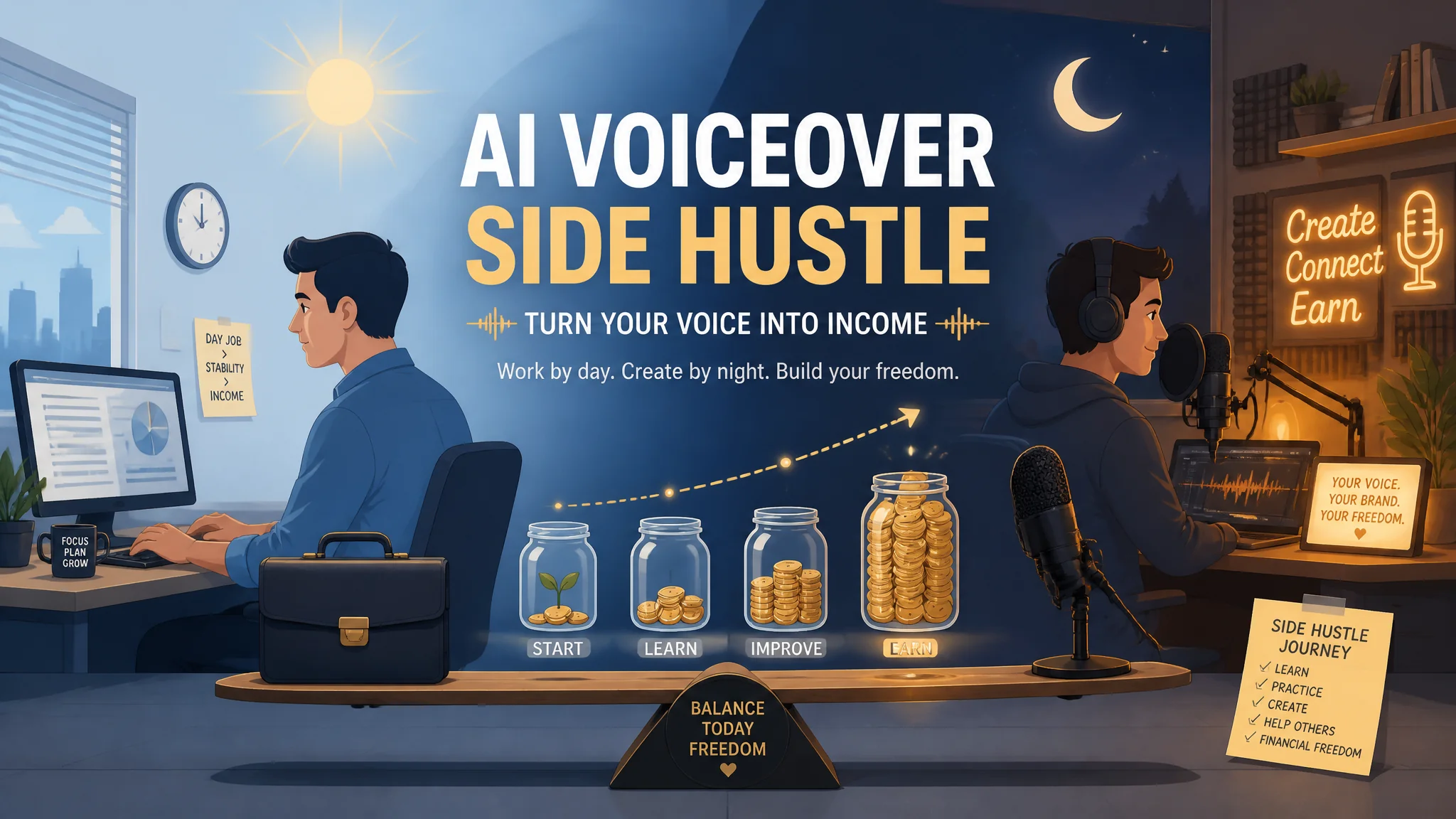 AI配音副业怎么做？配音副业的入门到进阶