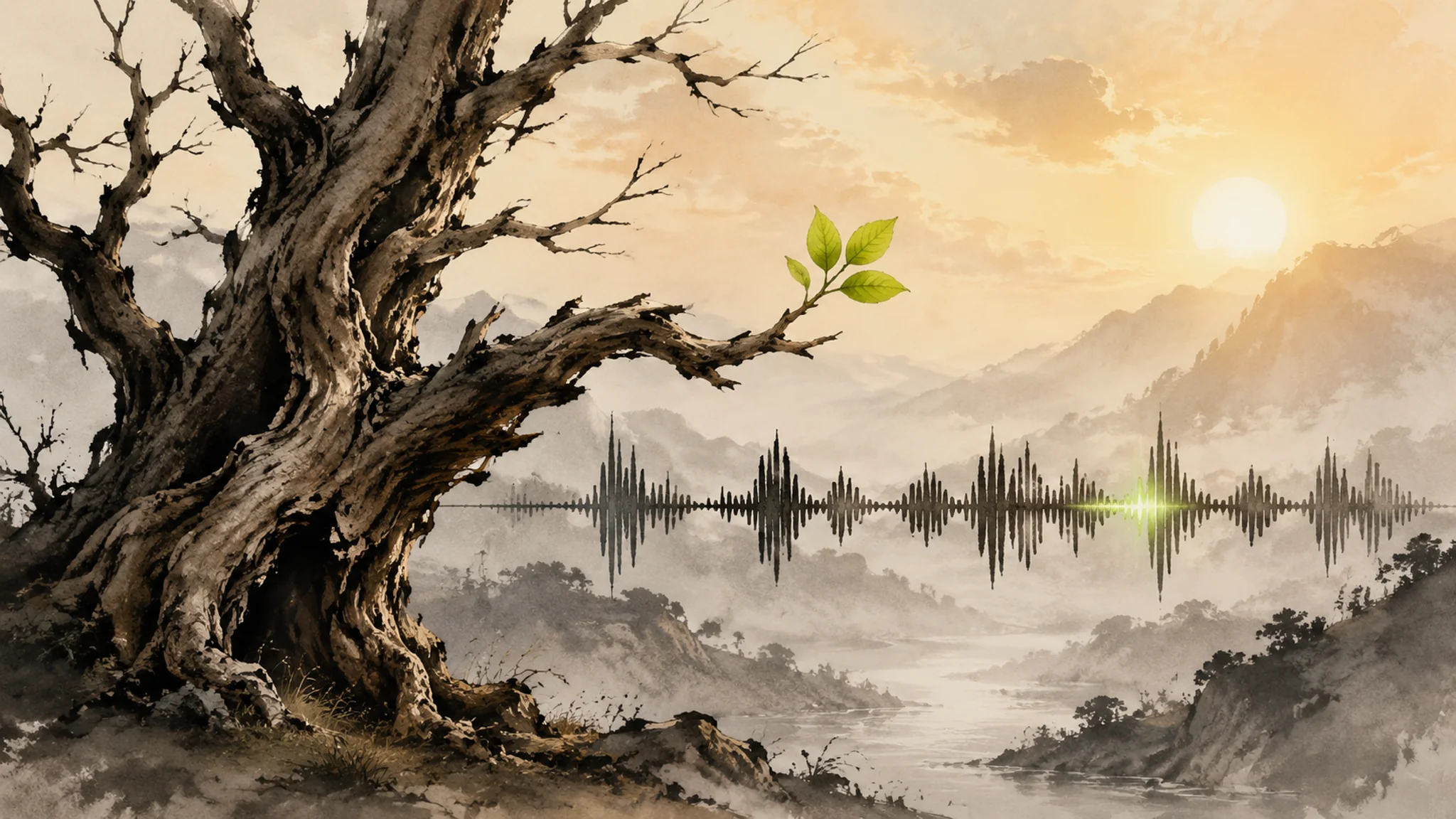枯木AI配音怎么做？枯木逢春的沧桑希望声线