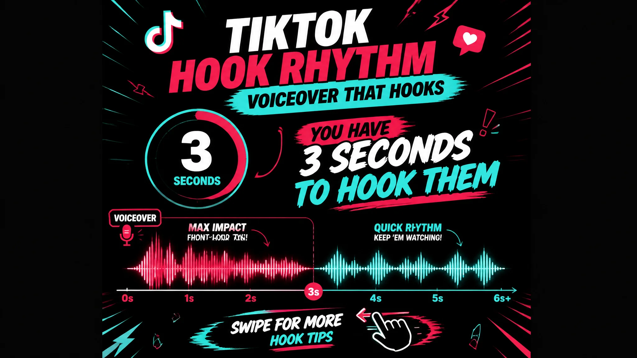 TikTok节奏配音怎么做？海外短视频的3秒钩子法则