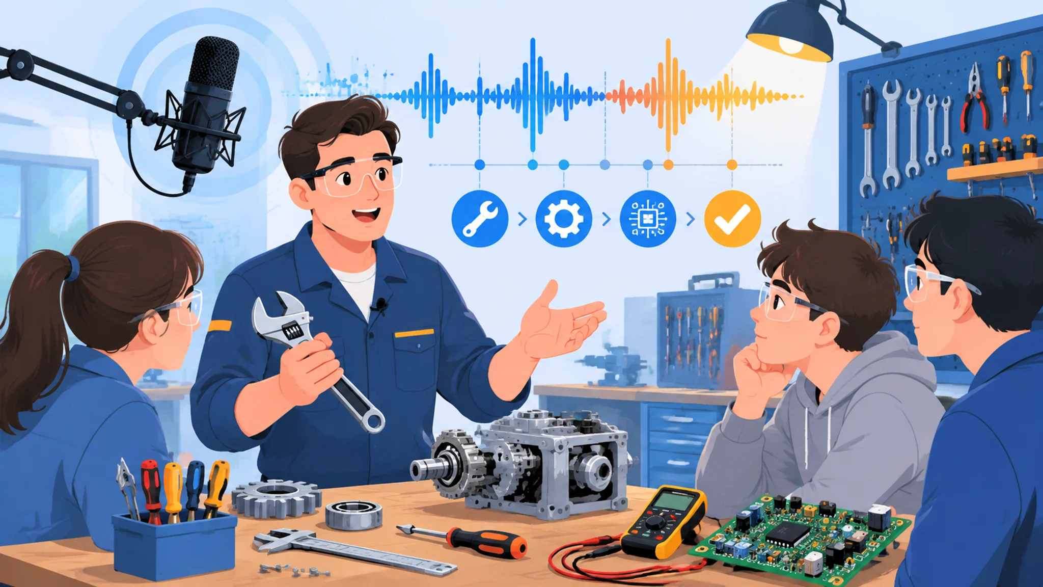 职中AI配音怎么做？职教内容的实用亲切声线