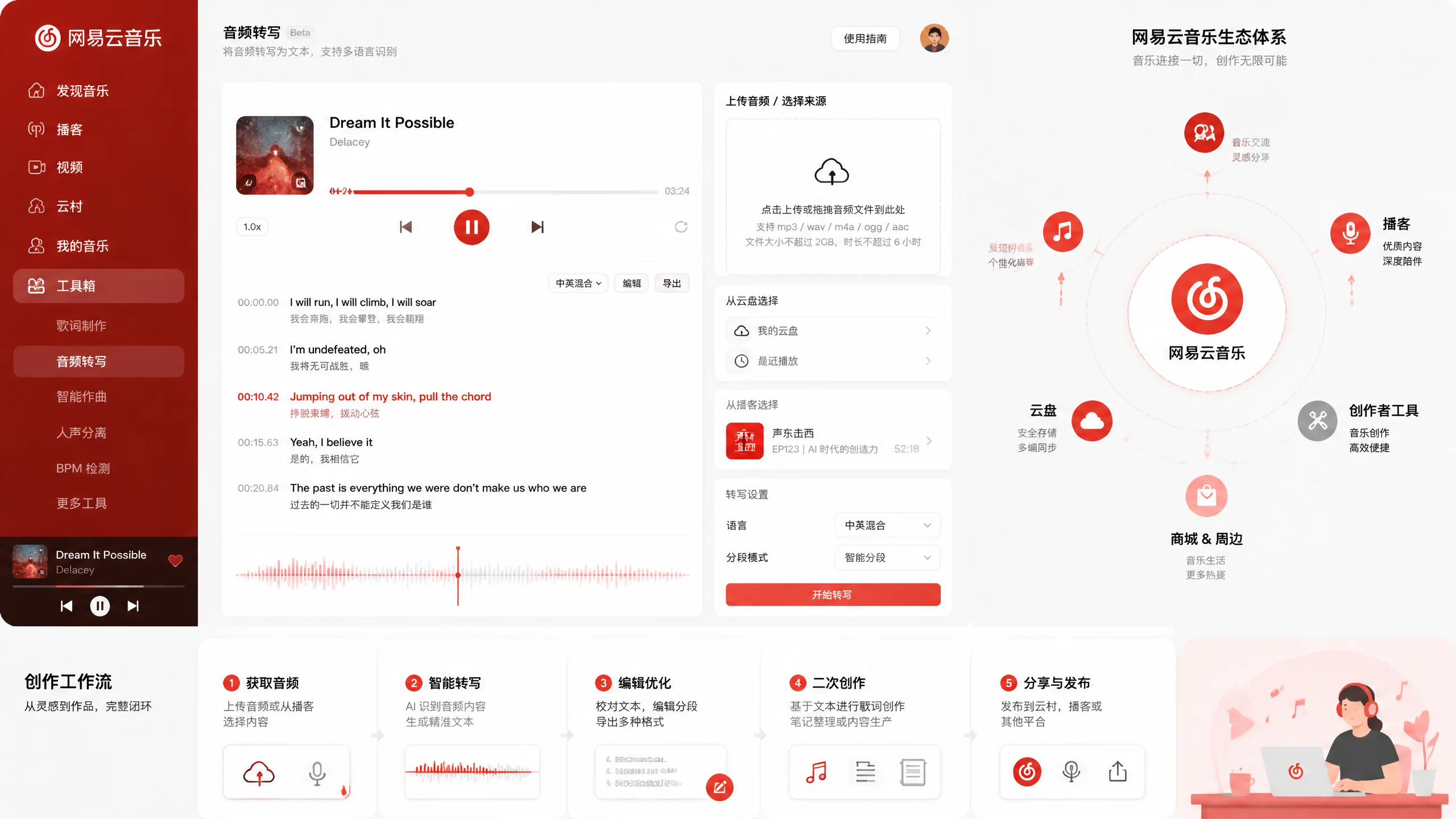 网易AI配音怎么用？网易系工具的配音