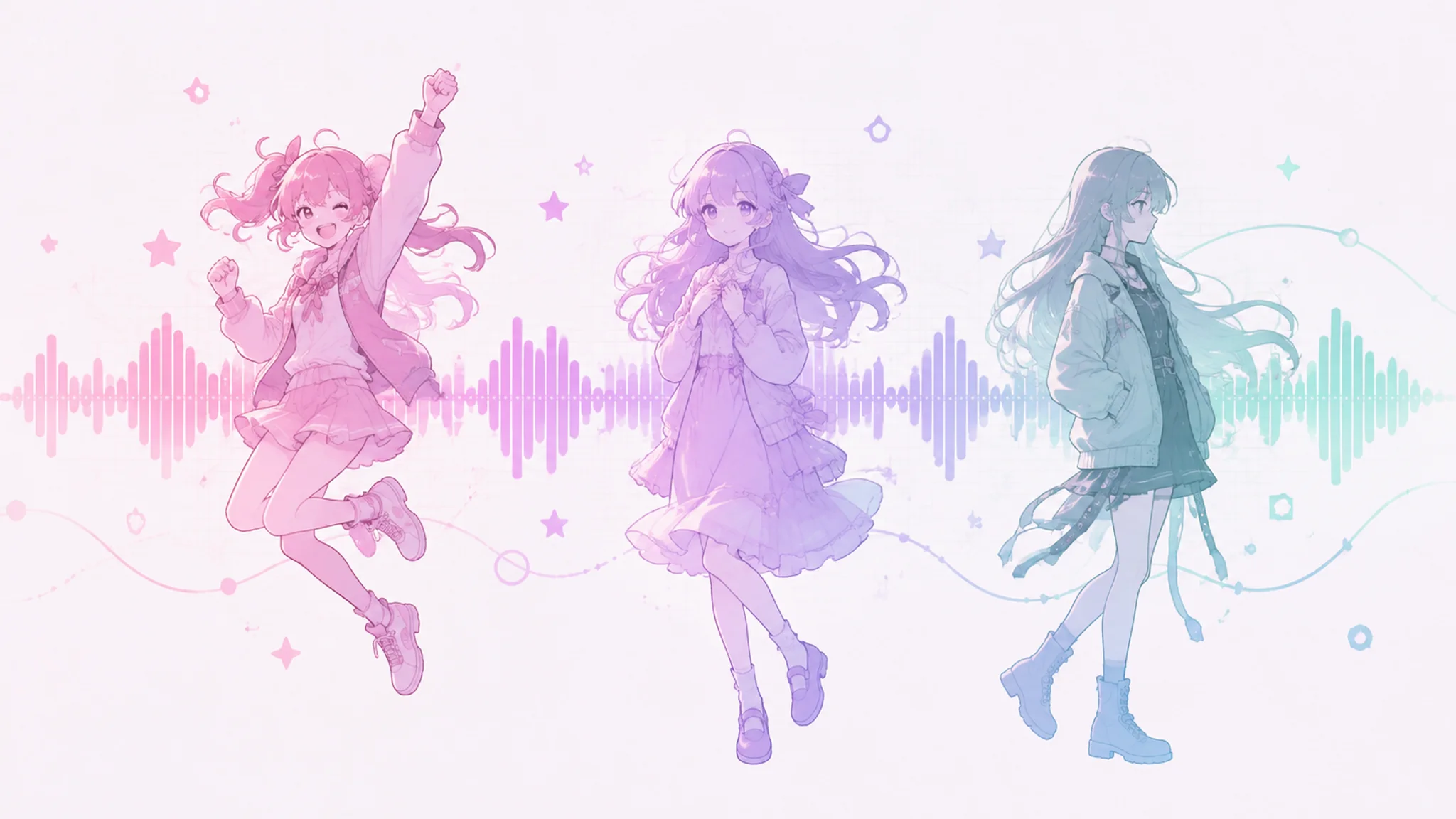 AI女孩配音怎么选？少女感声线的选择和使用