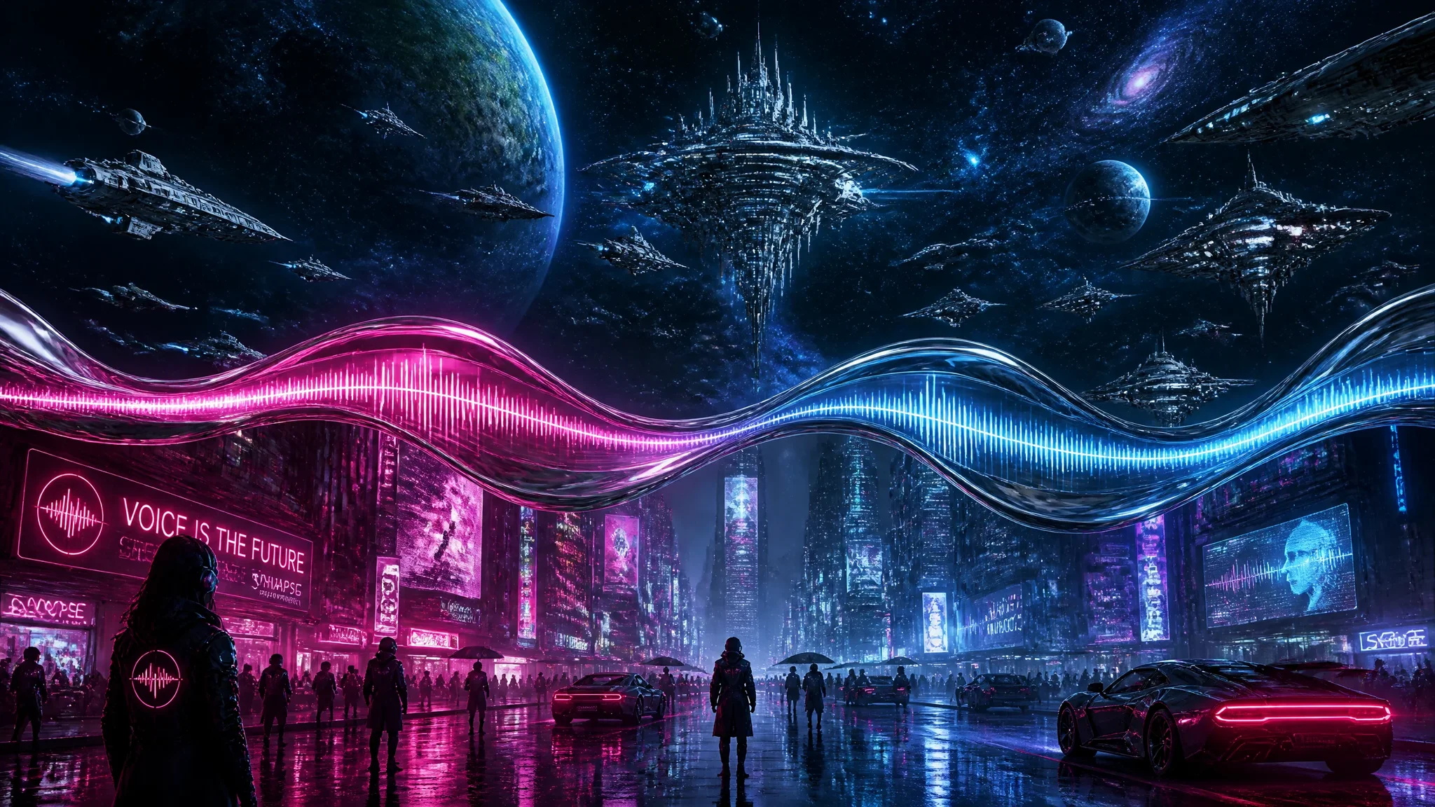 AI科幻配音怎么做？未来世界的声音