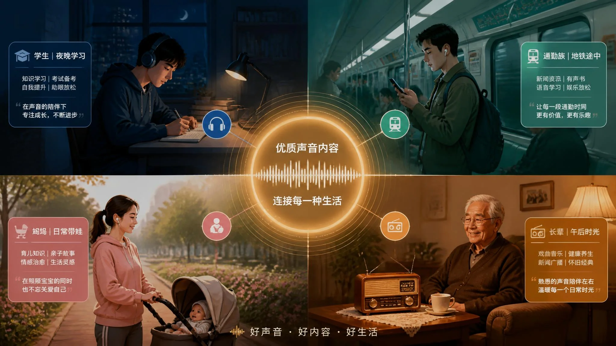 AI配音的人群是谁？配音内容的受众地图