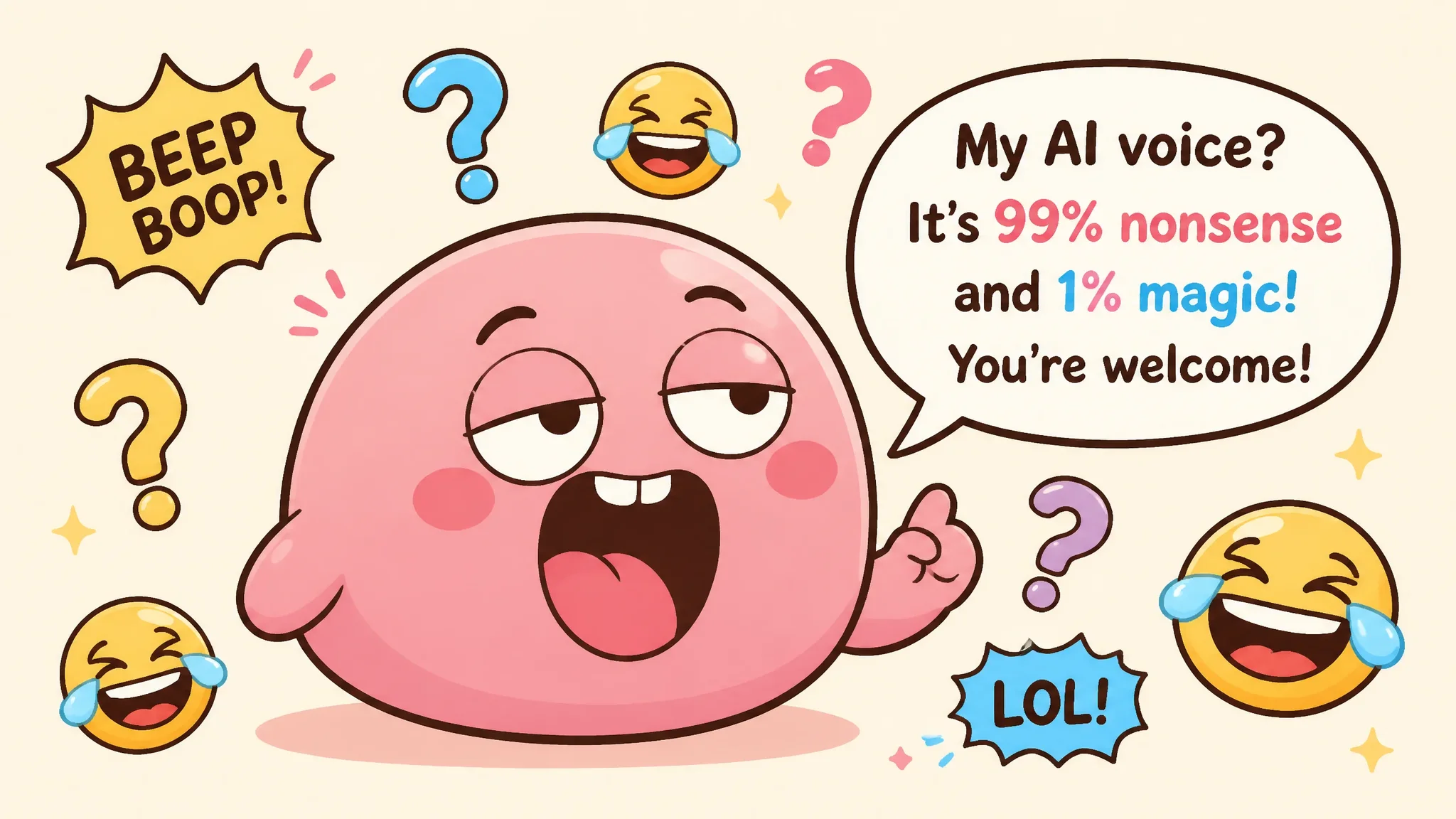 傻子AI配音怎么玩？呆萌人设的搞笑声线