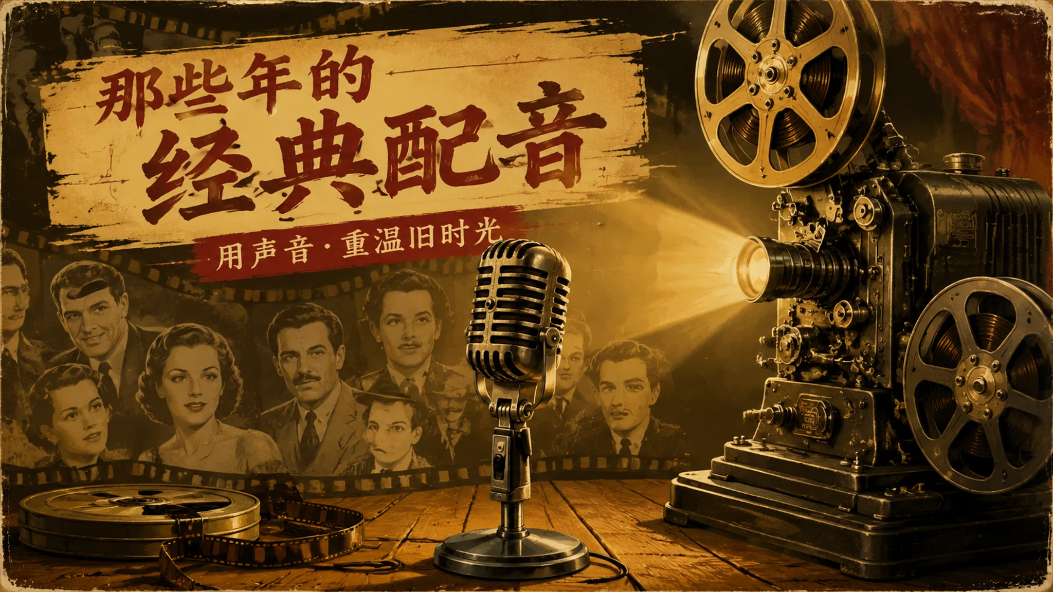 经典配音怎么用AI做？老配音的怀旧声线