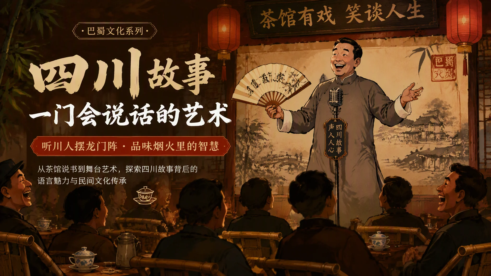 AI配音李伯清怎么玩？川渝评书的散打声线