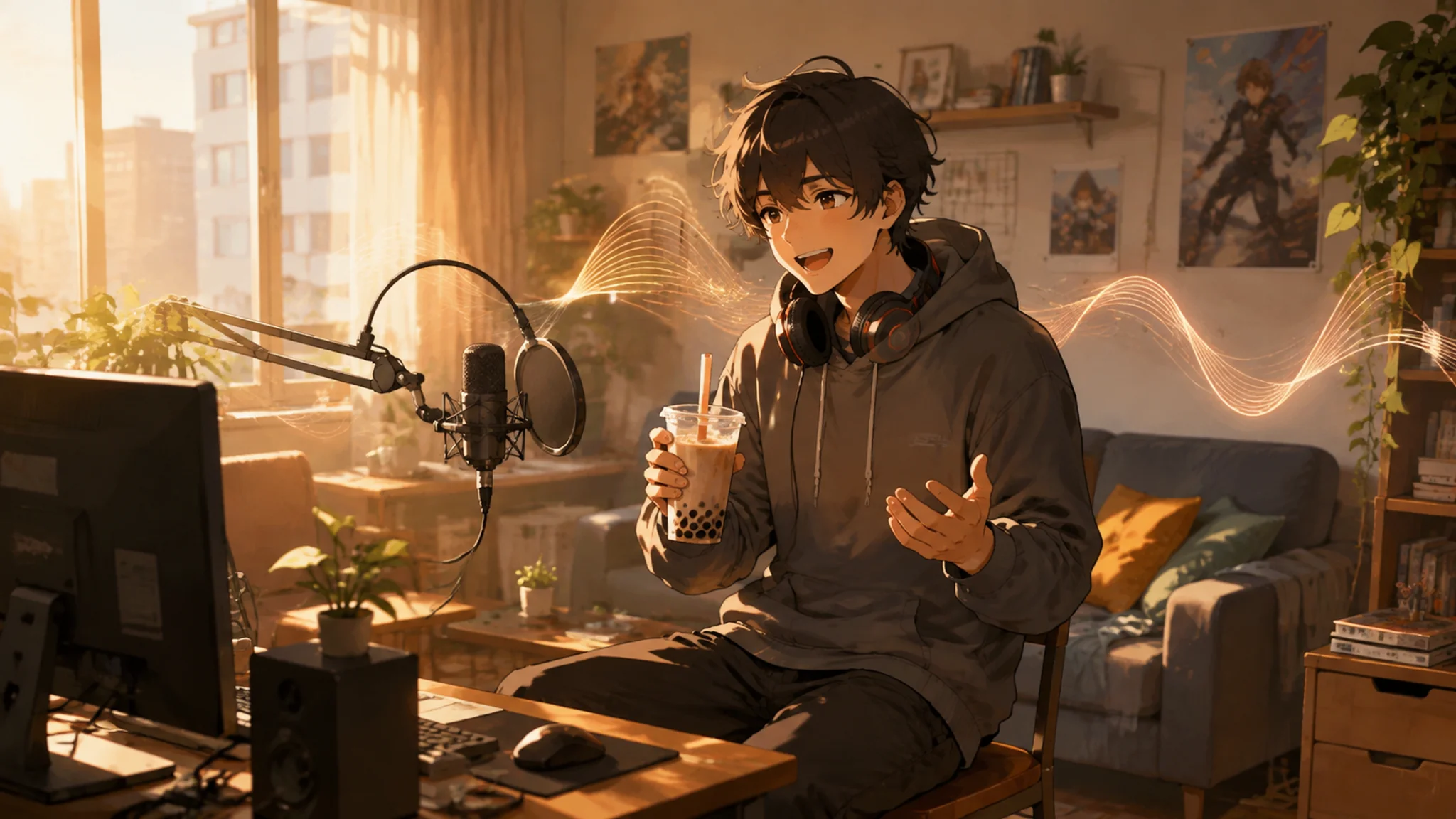 小刚AI配音怎么玩？日常男声的friend感调校