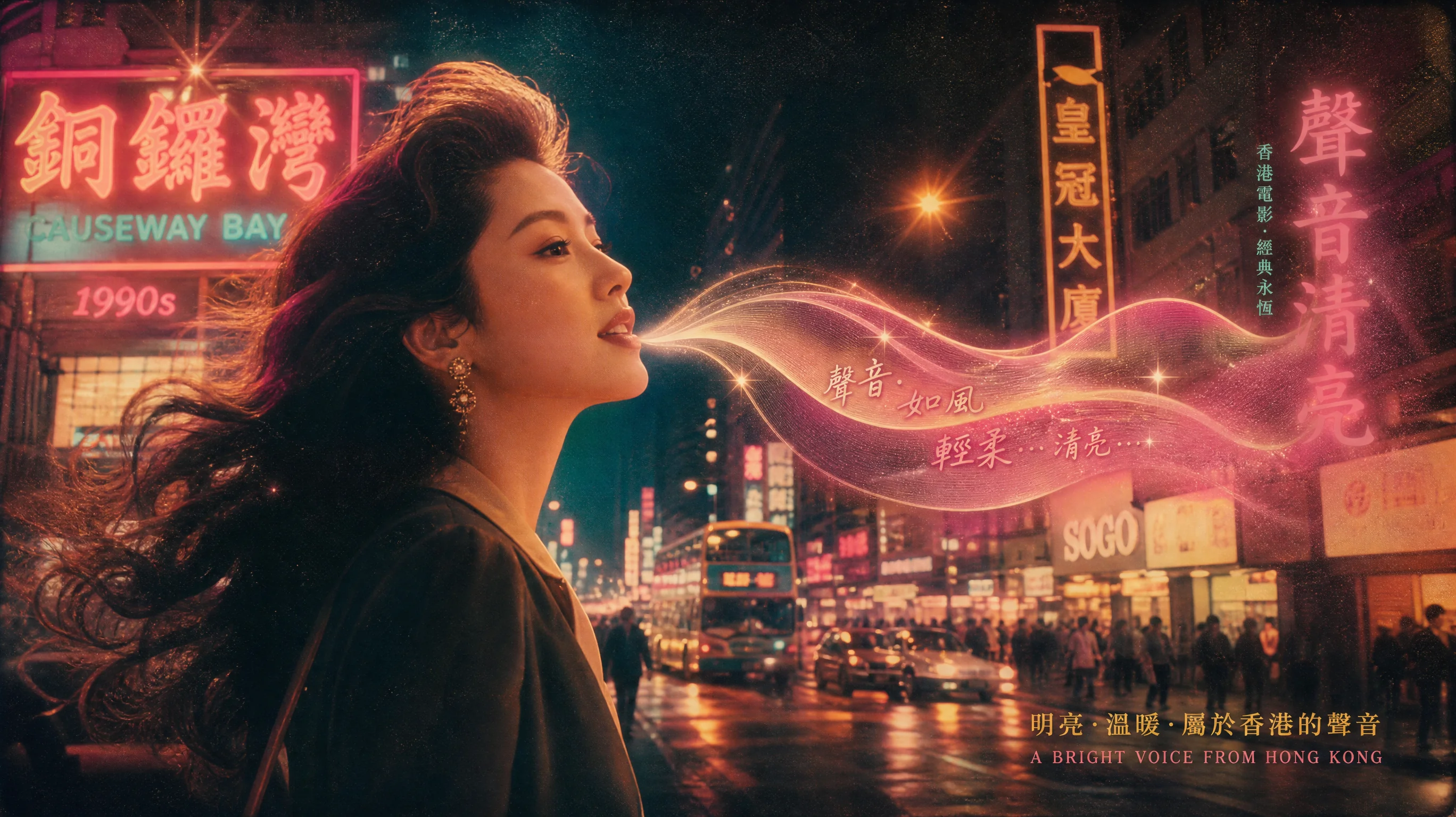 张柏芝AI配音怎么玩？港风女声的还原思路