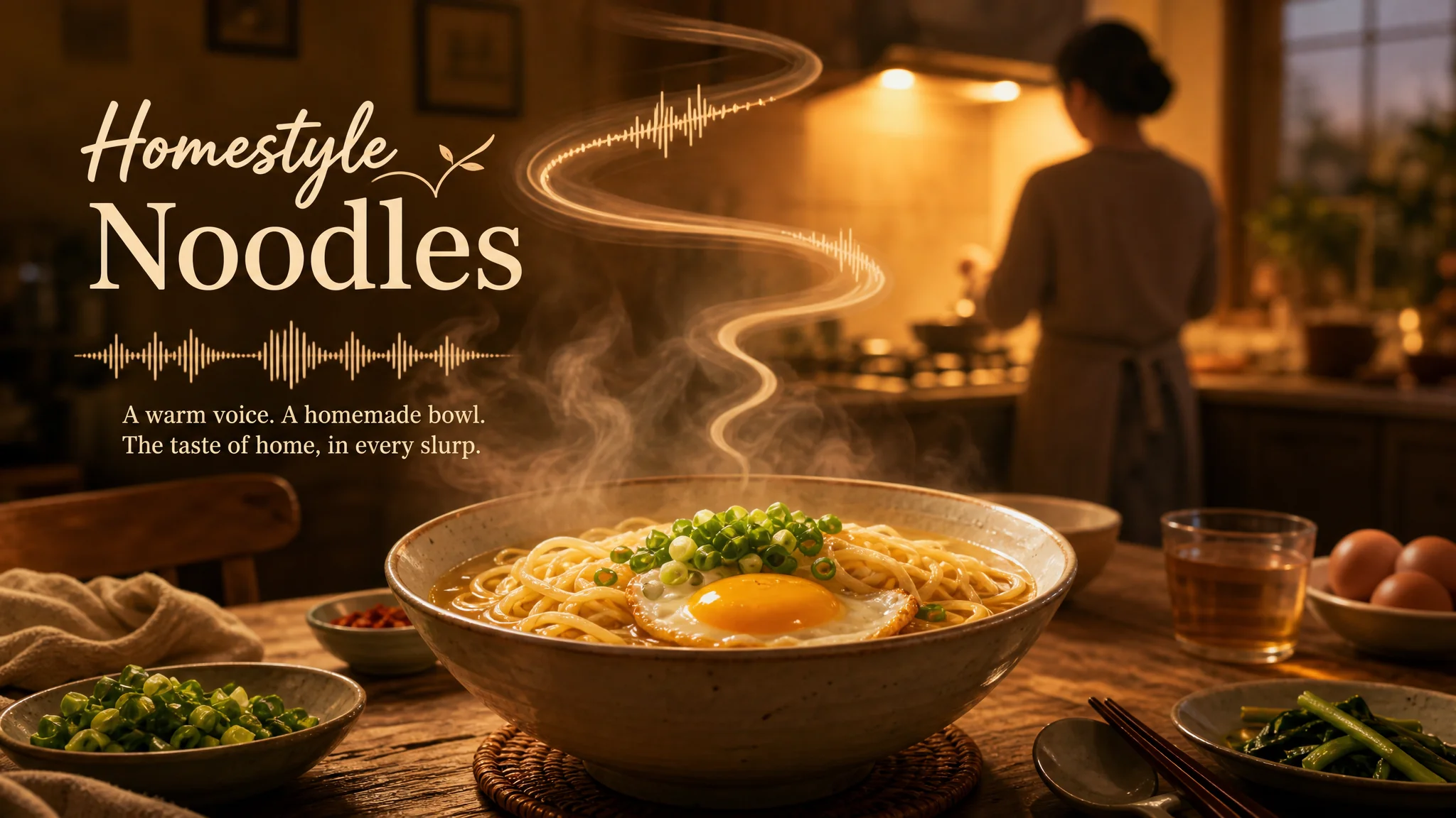 挂面AI配音怎么做？食品广告的家常声线