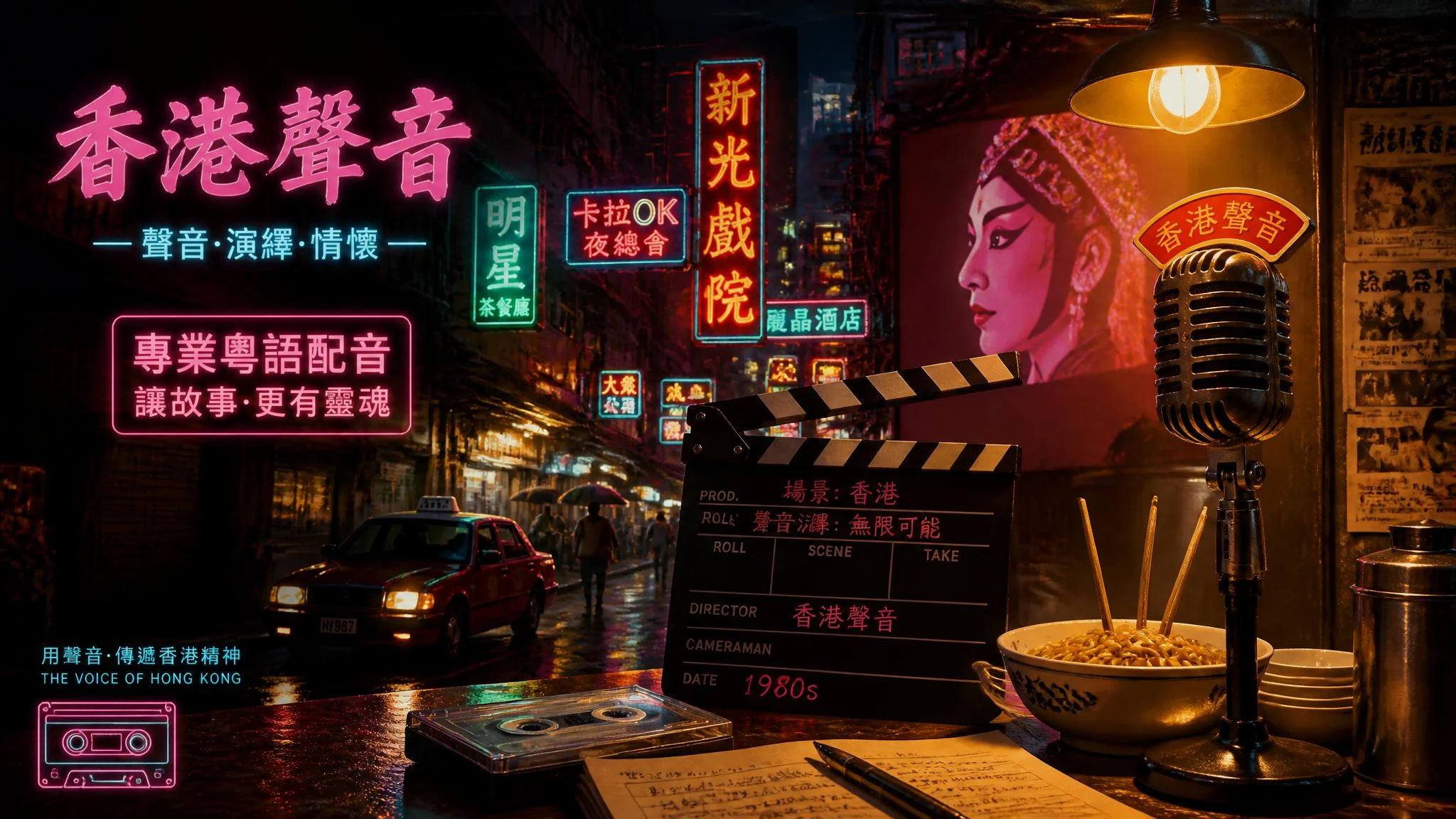 港式AI配音怎么做？粤语腔调的港味声线还原