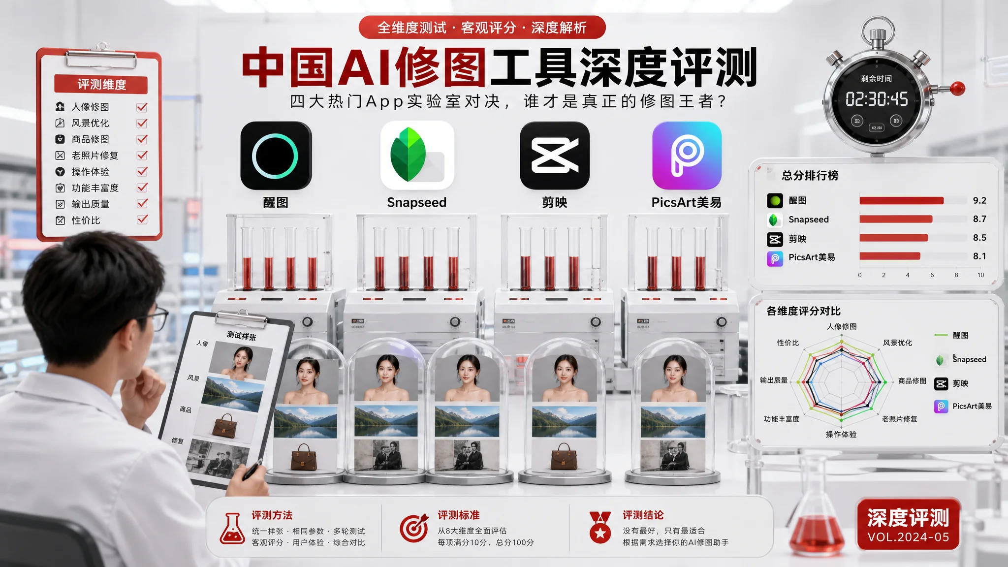 国产AI修图：国产深度测评